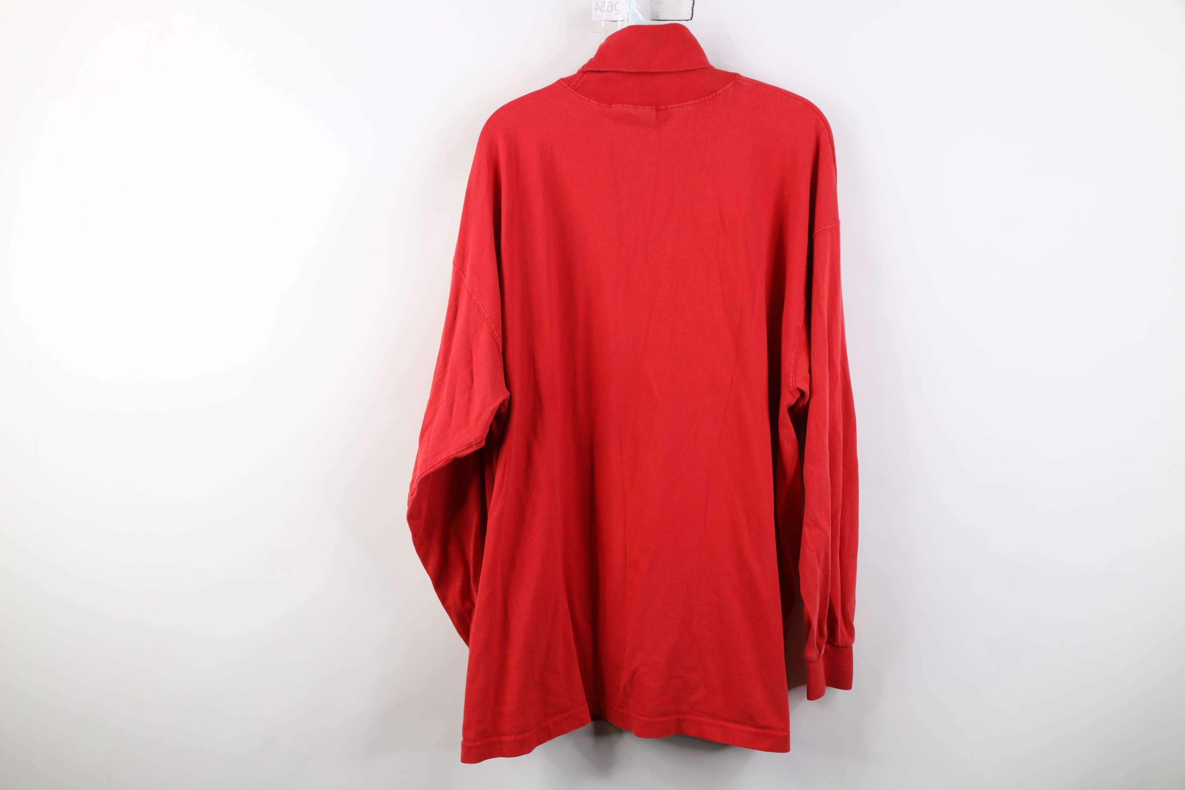 Vintage Vintage 90s Ohio State University Turtleneck T-Shirt Cotton Size US L / EU 52-54 / 3 - 11 Thumbnail