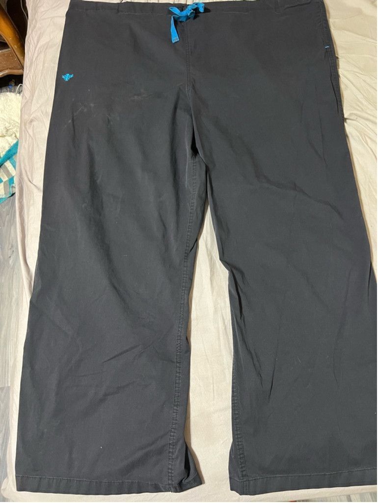 Other Men's Unbranded Black Scrub Pants Size XXL Size US 44 / EU 60 - 2 Thumbnail