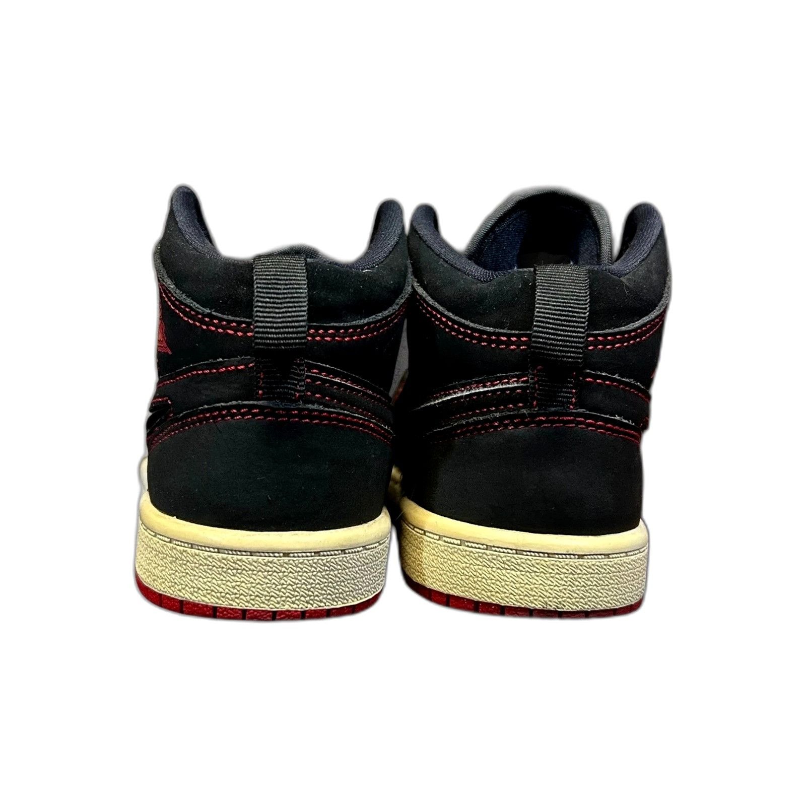 Nike Nike Air Jordan 1 Mid Fearless Youth Shoes CU6619-062 Black Size US XXS / EU 40 - 6 Thumbnail