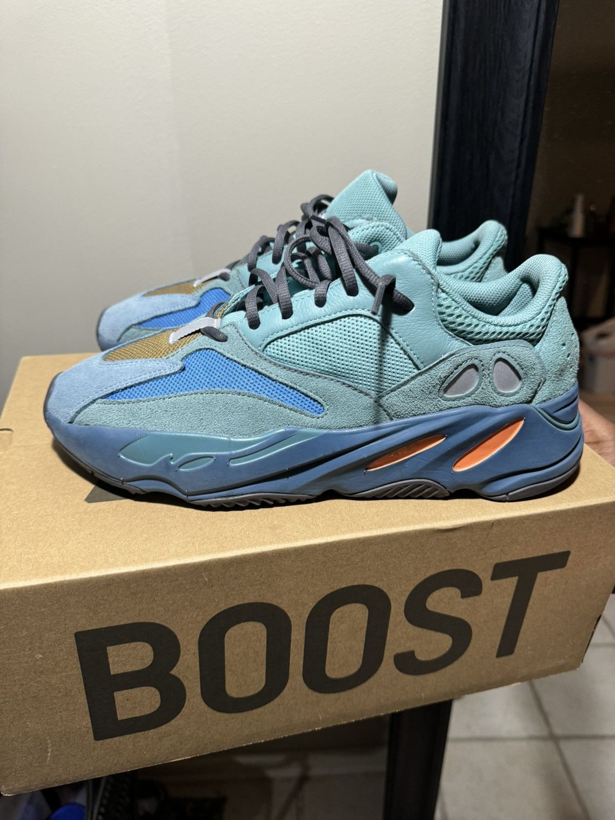 Adidas Yeezy Season Yeezy boost 700 Faded azure Grailed