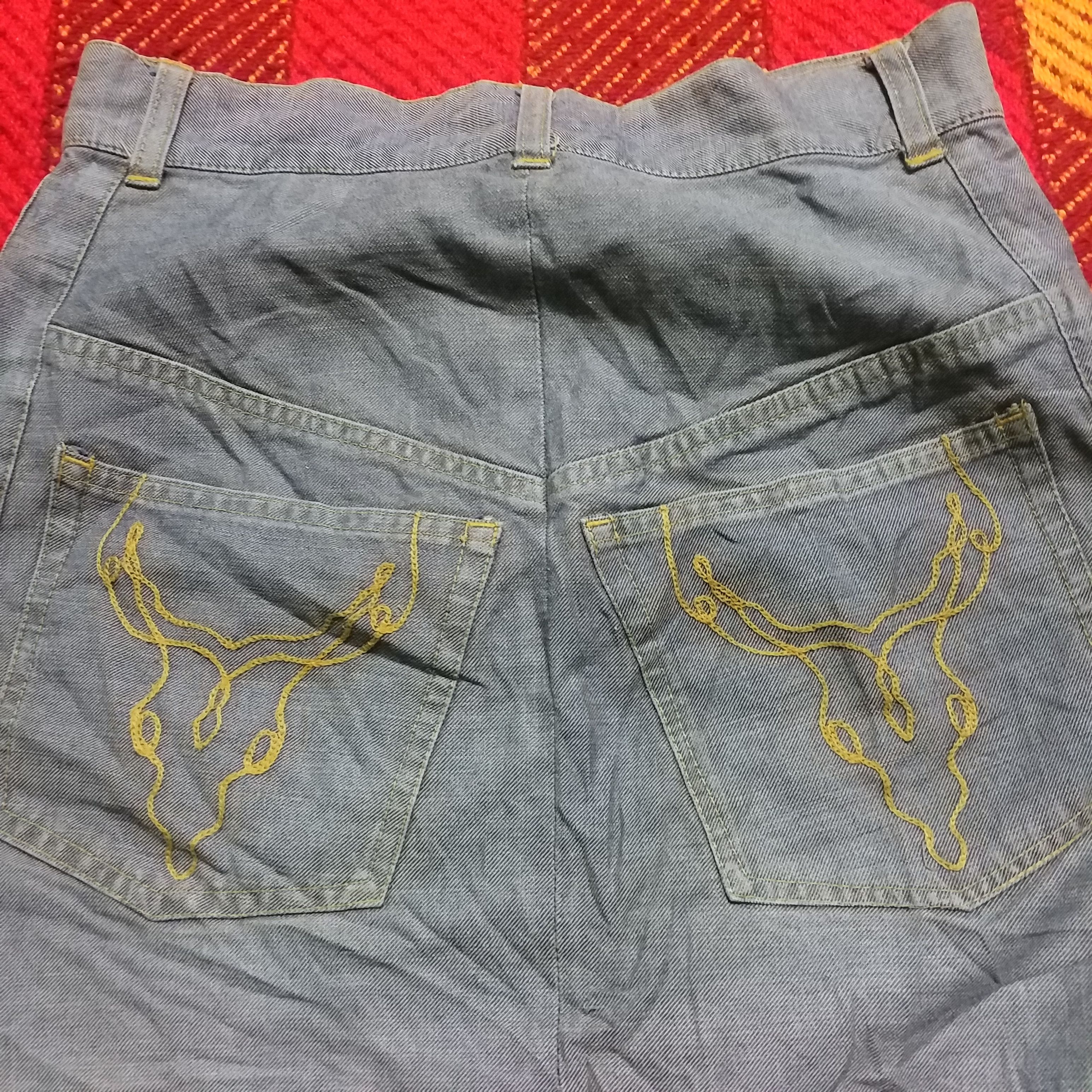 Japanese Brand × Vintage VINTAGE DENIM SKIRT WESTERN ROCK STYLE Size 28" / US 6 / IT 42 - 10 Thumbnail