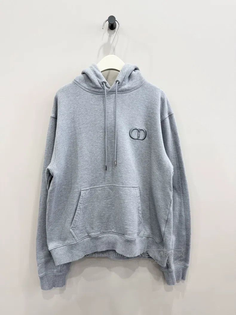 Dior Dior CD embroidered slogan hoodie Size US M / EU 48-50 / 2 - 1 Thumbnail