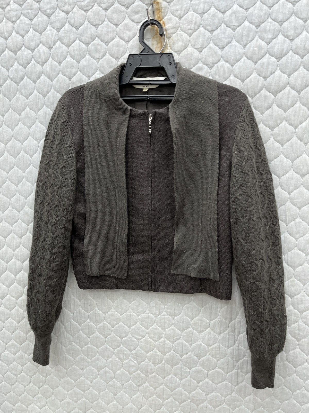 Dior 🔥🔥🔥STEALS VTG CHRISTIAN DIOR KNIT WOOL JACKET Size M / US 6-8 / IT 42-44 - 3 Thumbnail