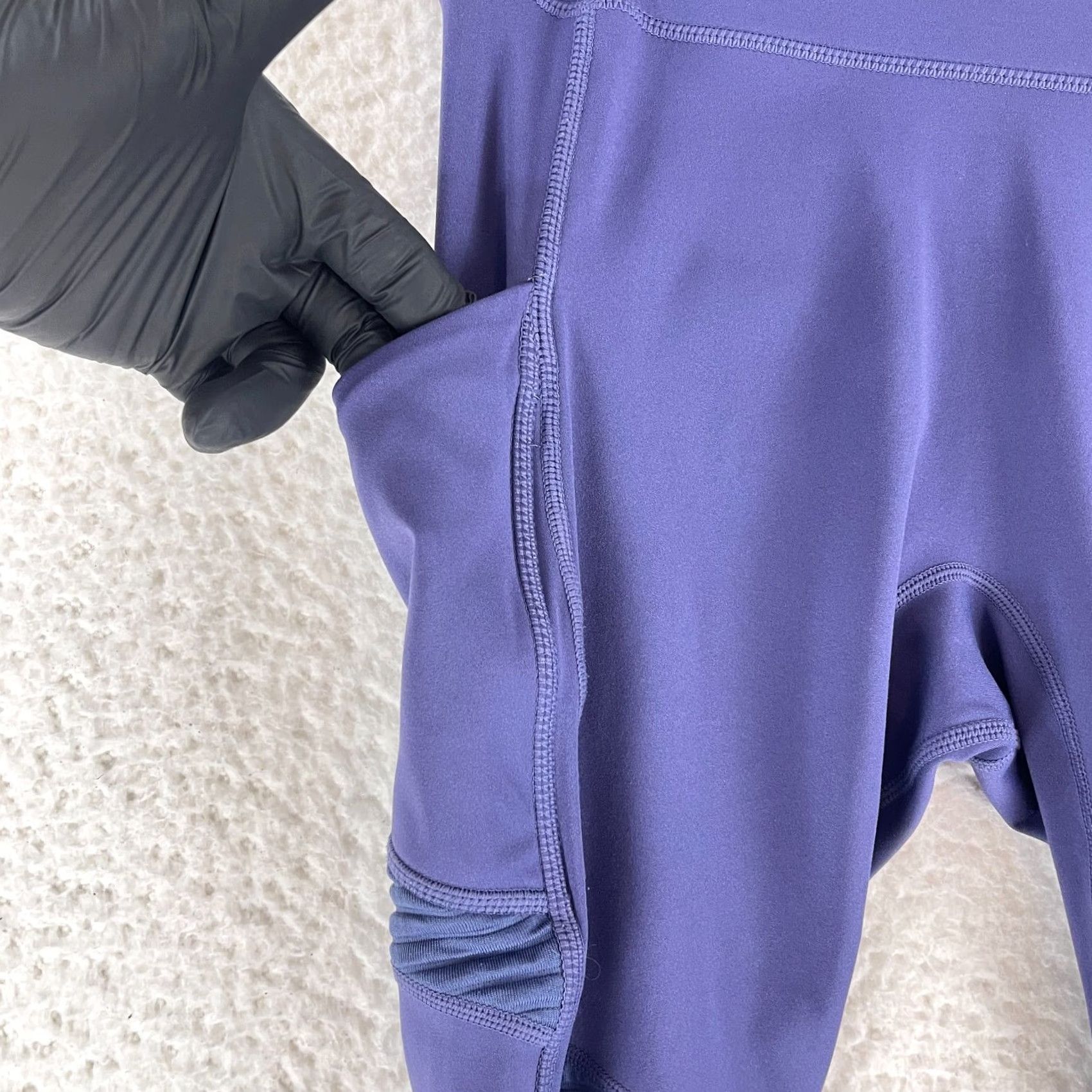 Fabletics Fabletics Motion 365 Purple Full Length Leggings Womens Pull On Stretch Size S Size 27" / US 4 / IT 40 - 4 Thumbnail