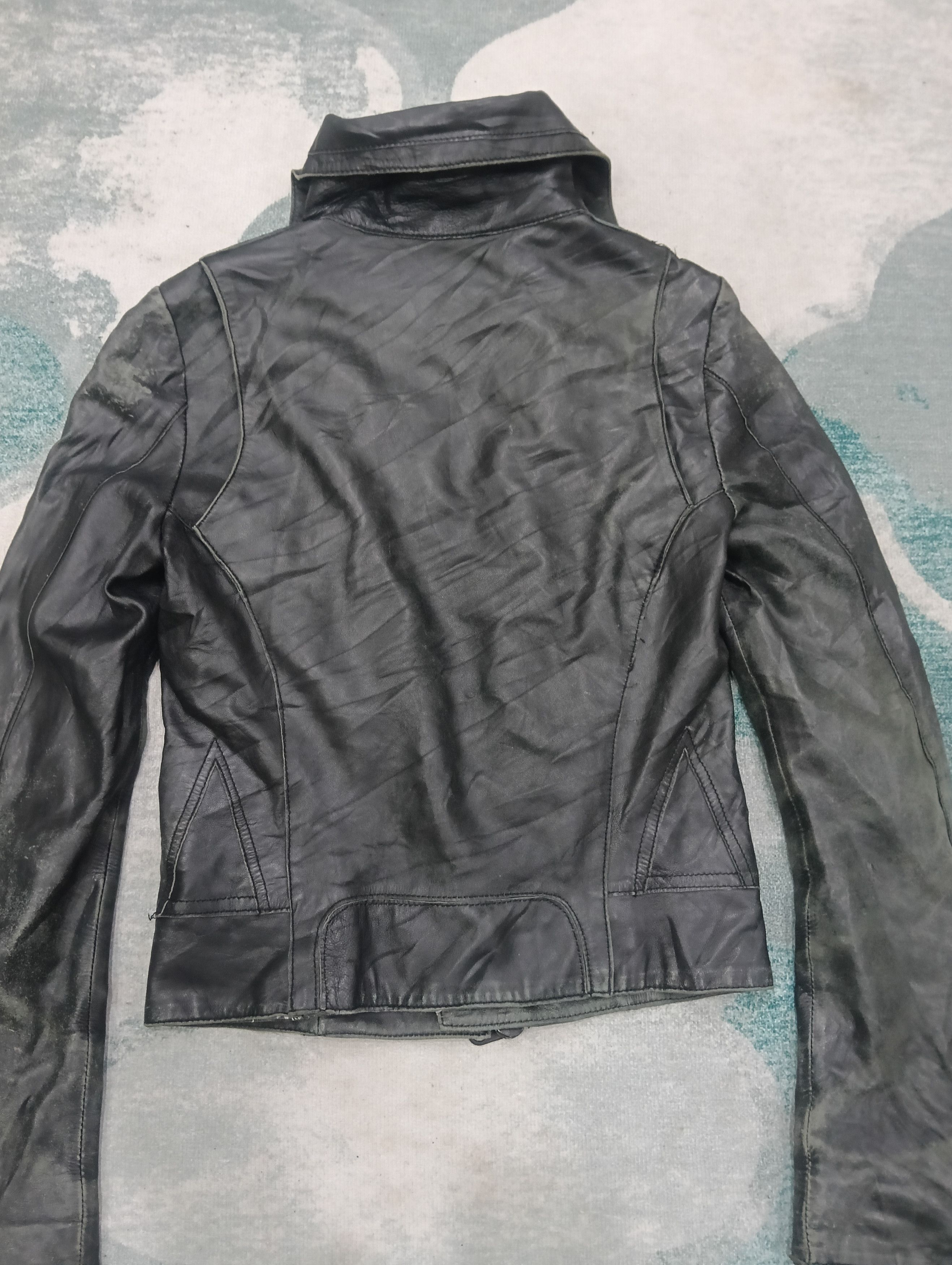 Japanese Brand Nine Japanese Brand Sheepskin Double Collar Jacket Style Size S / US 4 / IT 40 - 4 Thumbnail