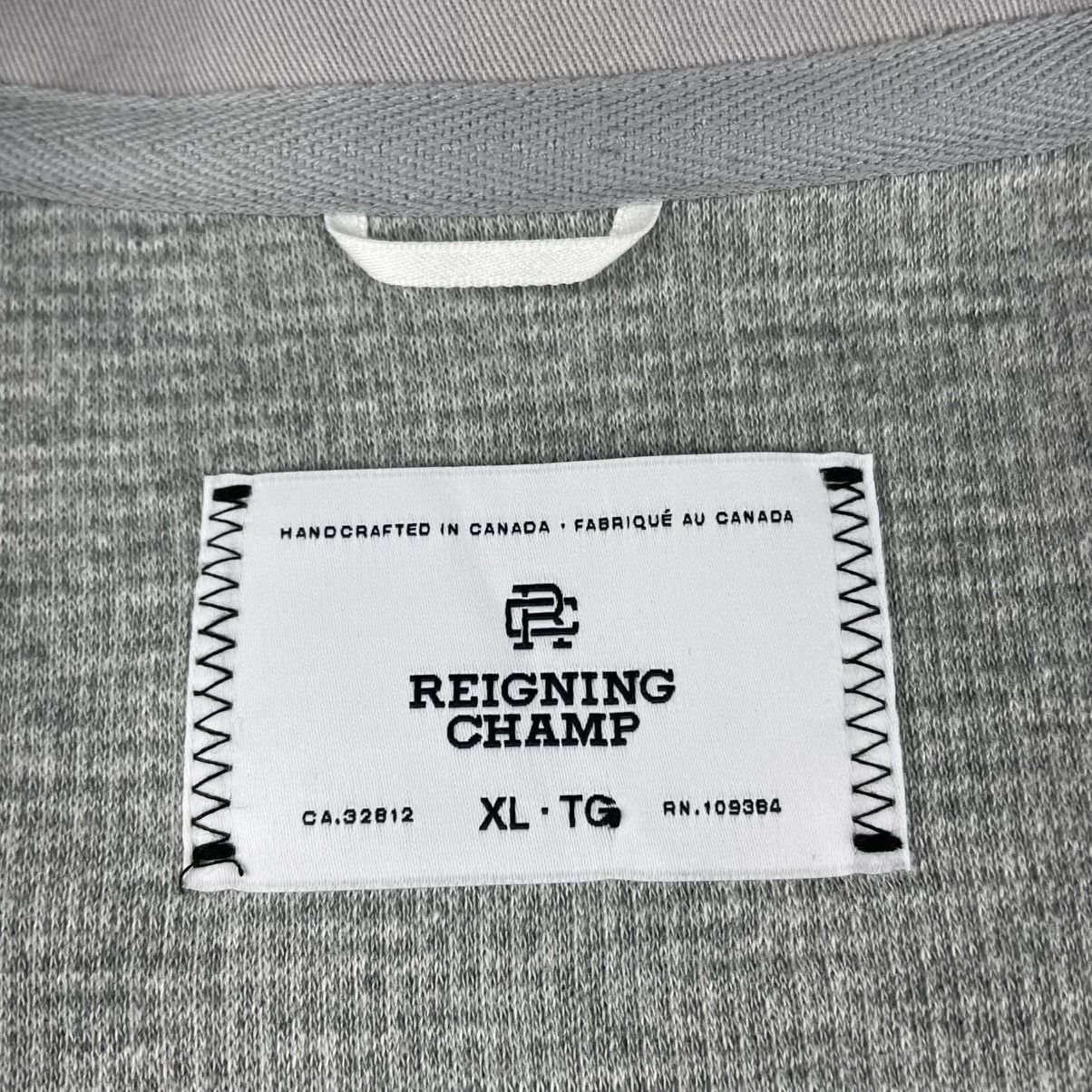 Reigning Champ Reigning Champ Waffle Knit Cardigan Snap-T XL Grey LIKE NEW Size US XL / EU 56 / 4 - 6 Thumbnail