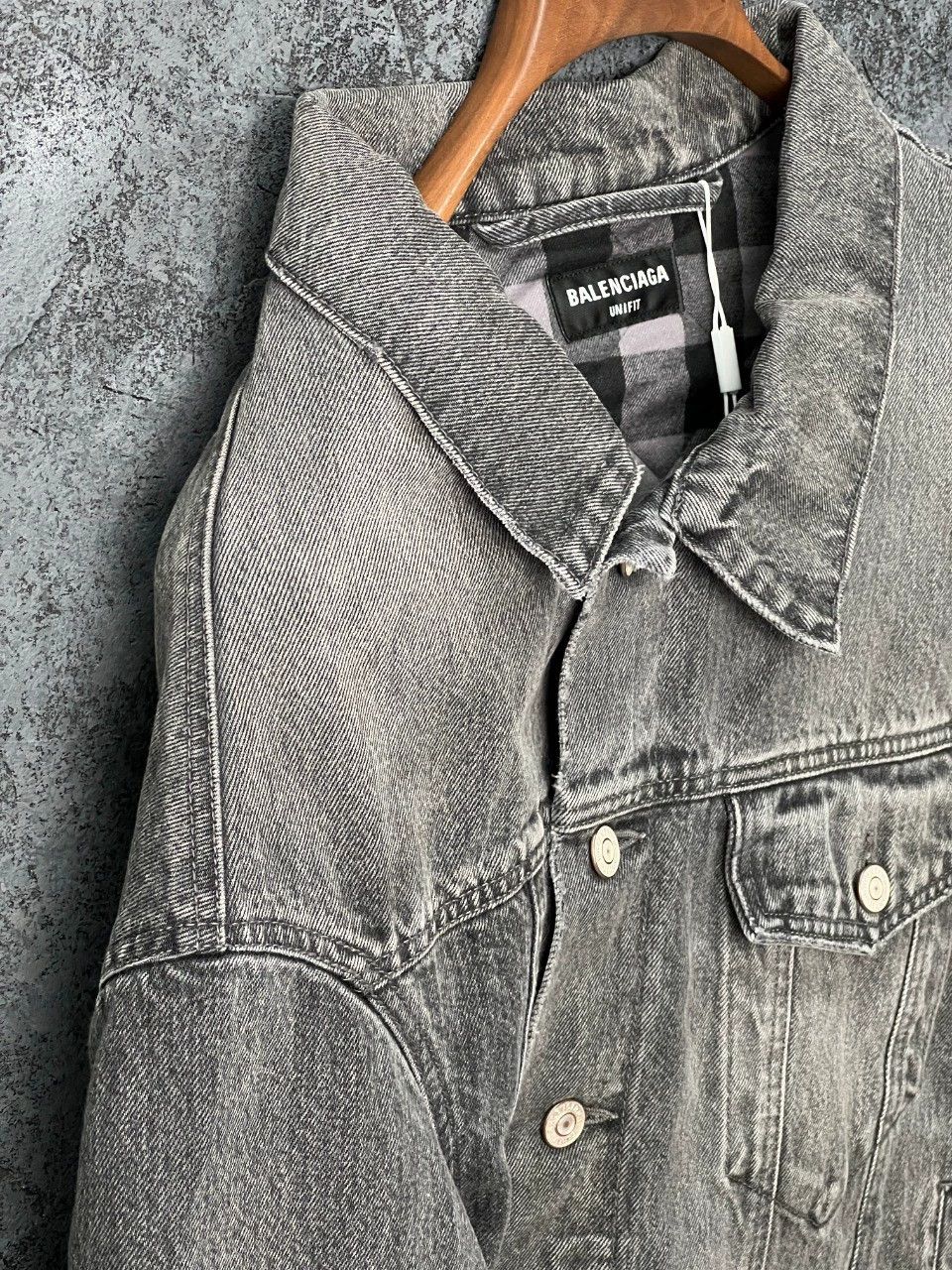 Balenciaga BALENCIAGA / Balenciaga Multi-Button Design Denim Jacket Size S / US 4 / IT 40 - 4 Thumbnail