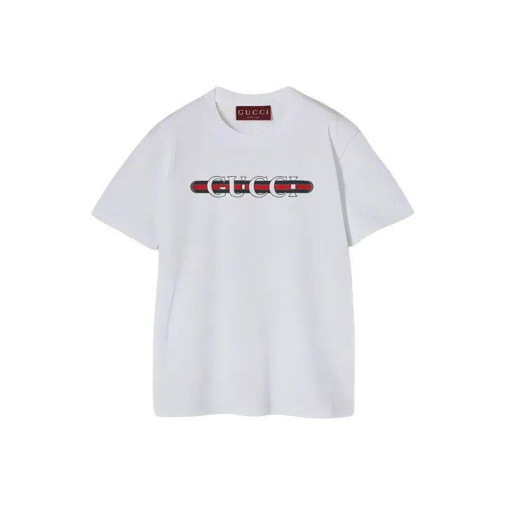 Gucci Gucci Pattern Print Short Sleeve T-shirt-2507 Size S / US 4 / IT 40 - 1 Thumbnail