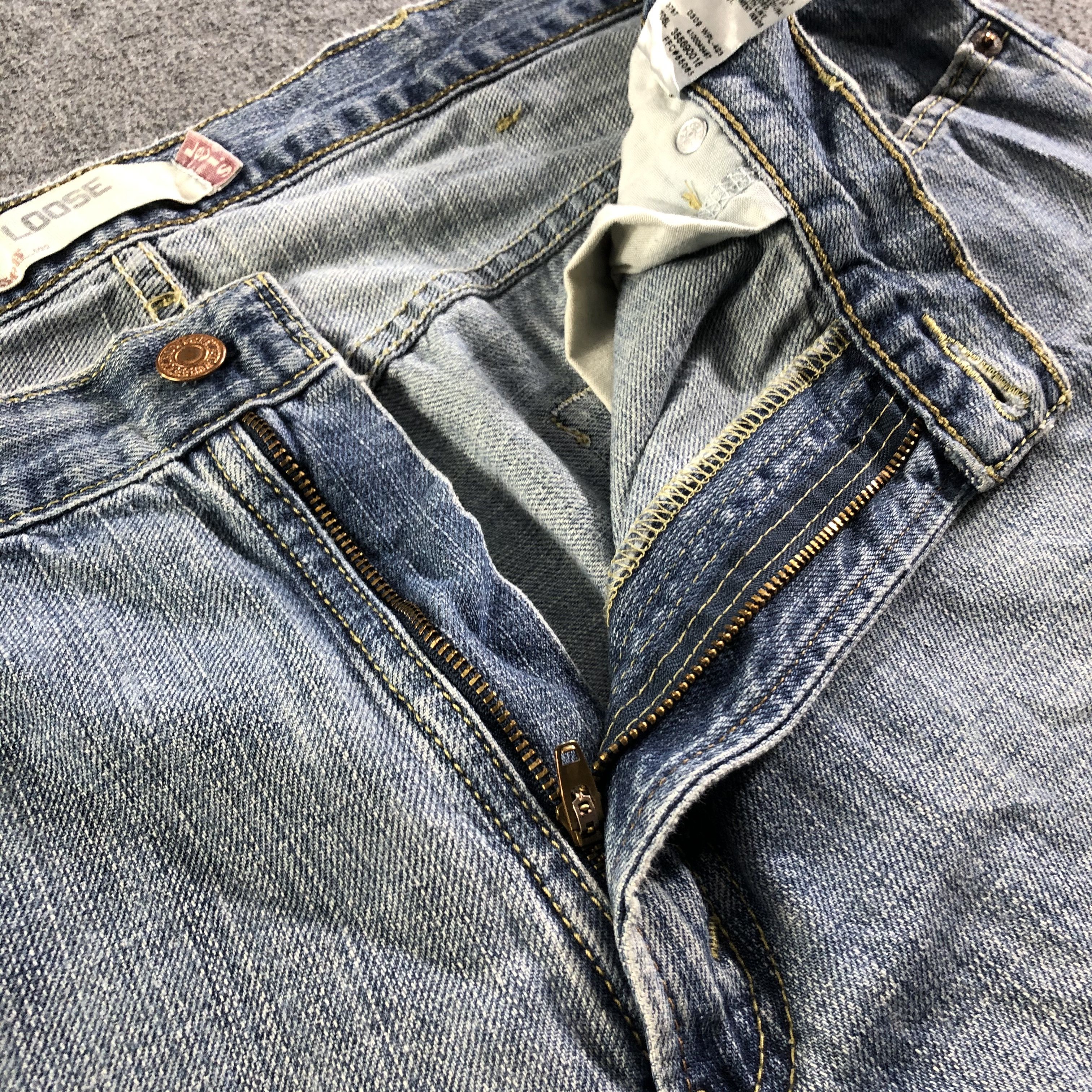 Levi's × Vintage Vintage Levis 569 Jeans-J4462 Size 37" - 6 Thumbnail