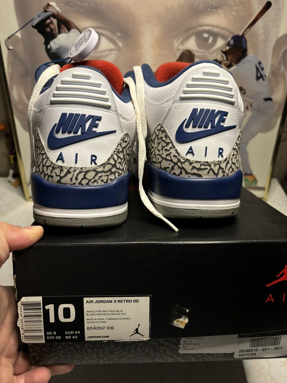 Jordan Retro 3 “True Blue”
