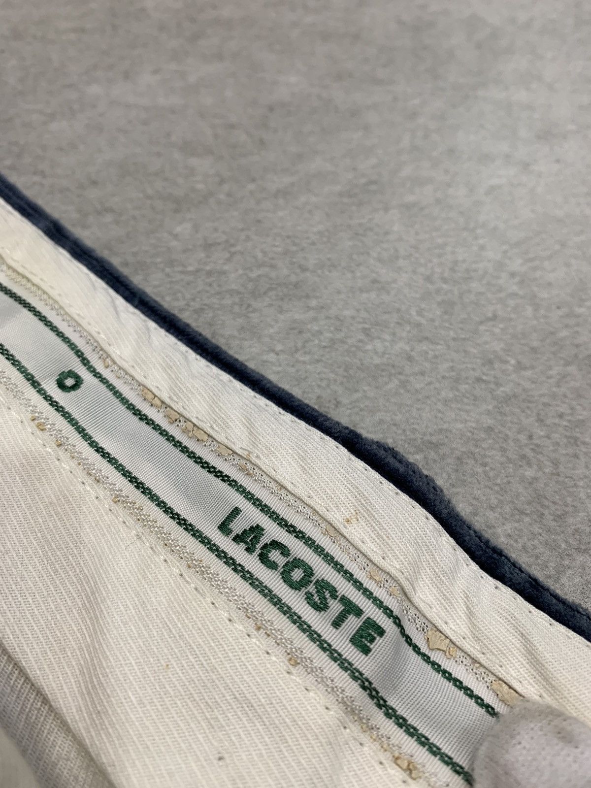 Lacoste 90s Vintage Luxury Lacoste faded Navy chino Corduroy trouser Size US 33 - 4 Thumbnail