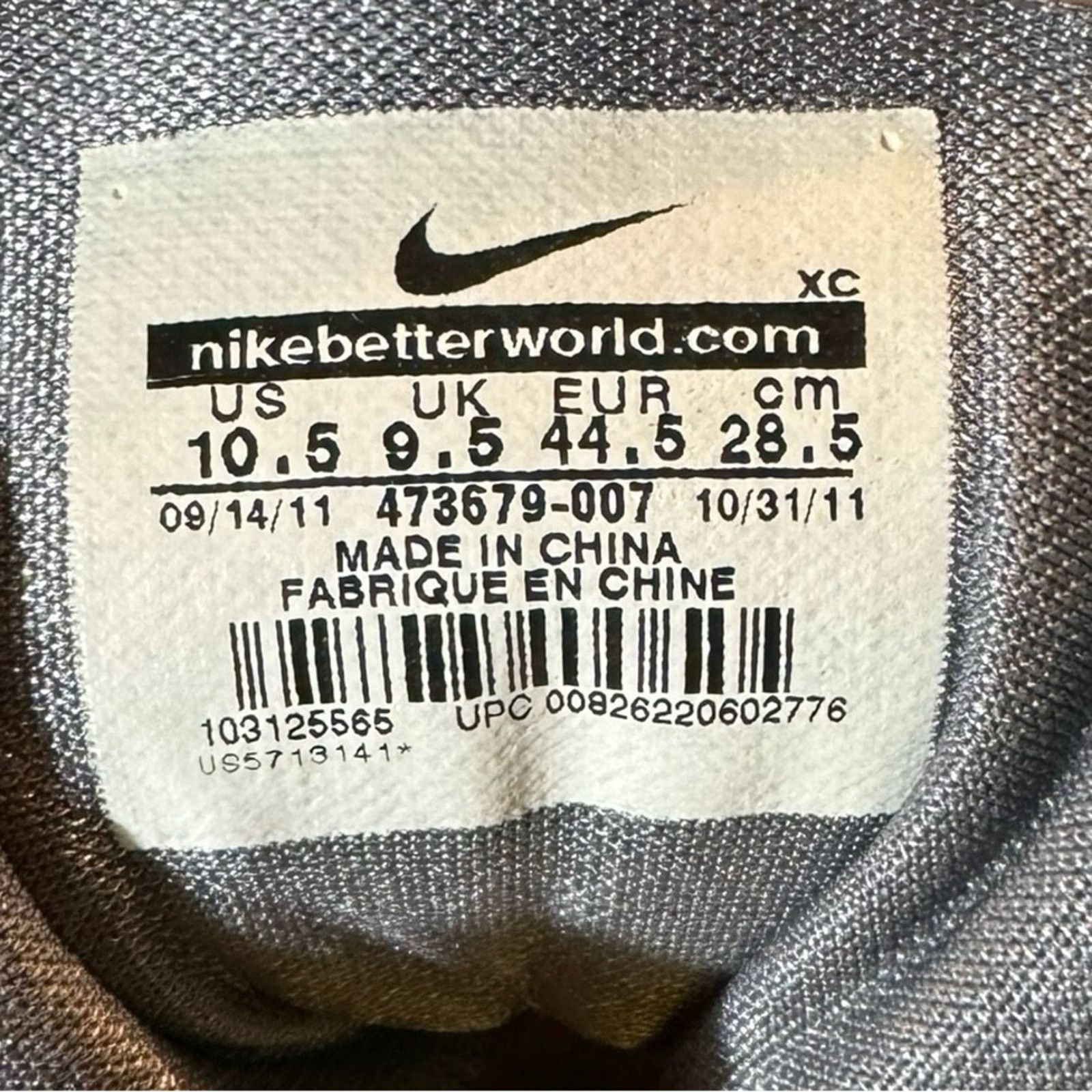 Nike Nike Zoom KD 4 Cool Grey Del Sol Size US 10.5 / EU 43-44 - 6 Thumbnail