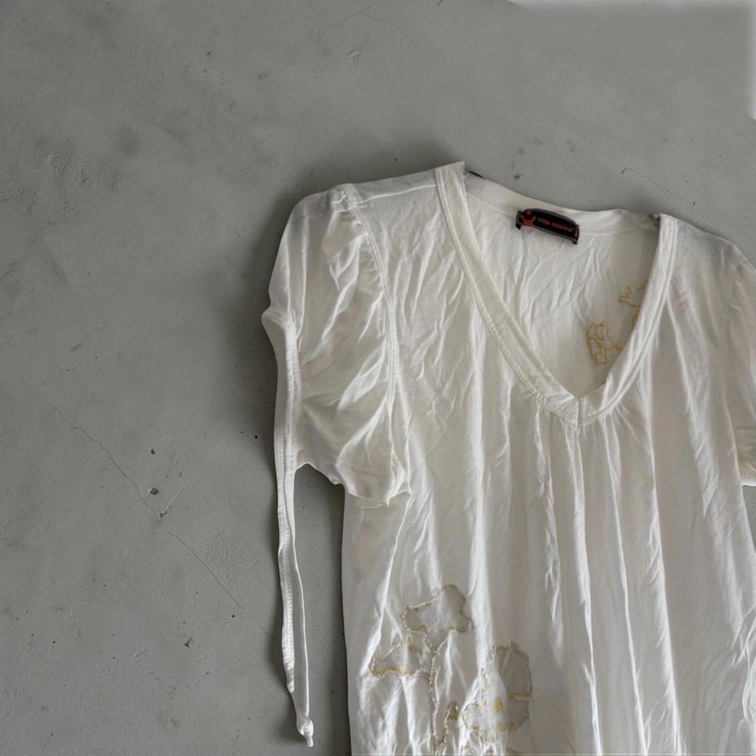 Other The Cop Copine Flower & Laces Summer Tee Size ONE SIZE - 2 Thumbnail