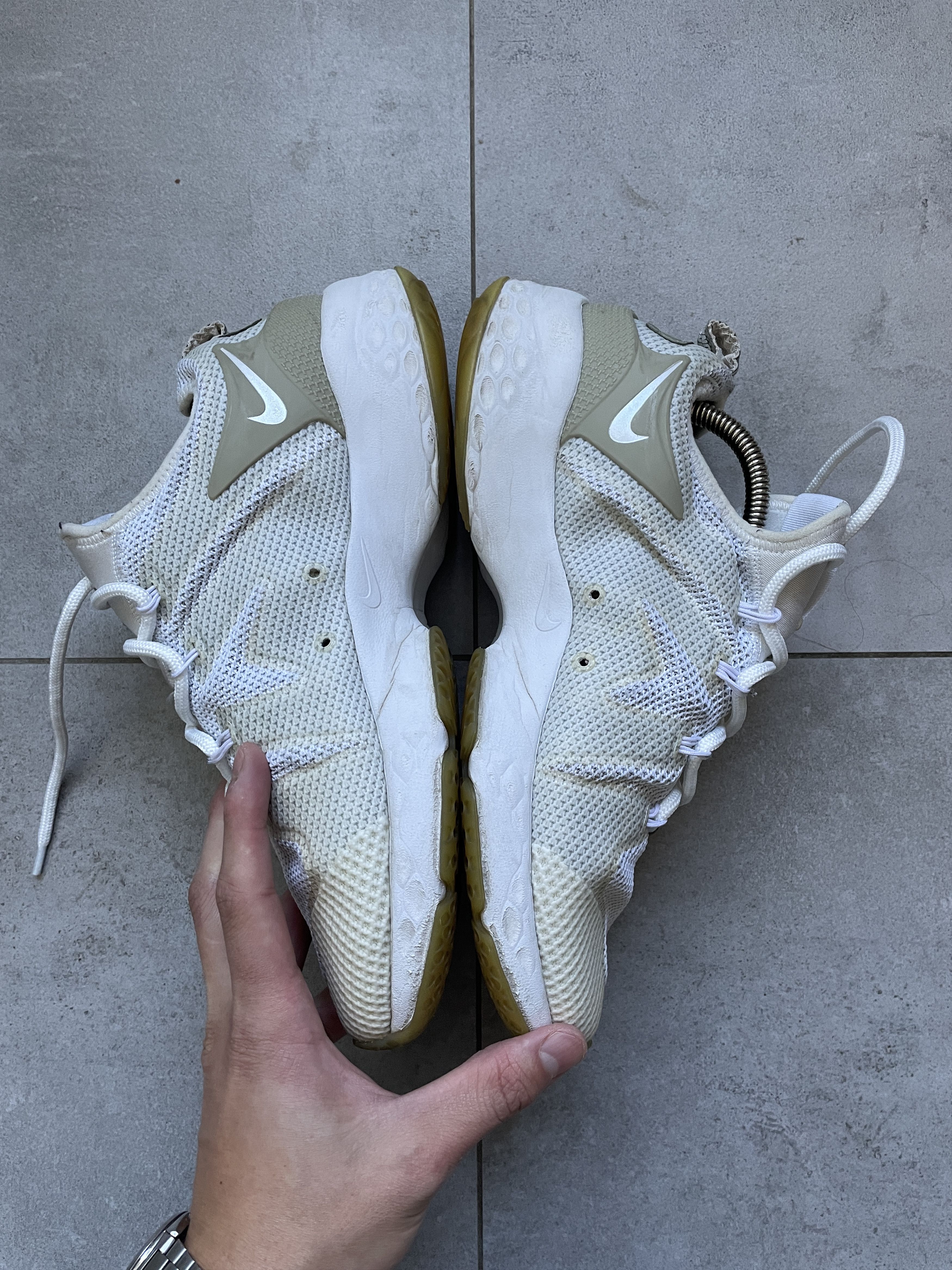 Kim Jones × Nike Y2K NIKE AIR ZOOM X KIM JONES TRIPLE WHITE RUNNERS Size US 6 / EU 39 - 4 Thumbnail