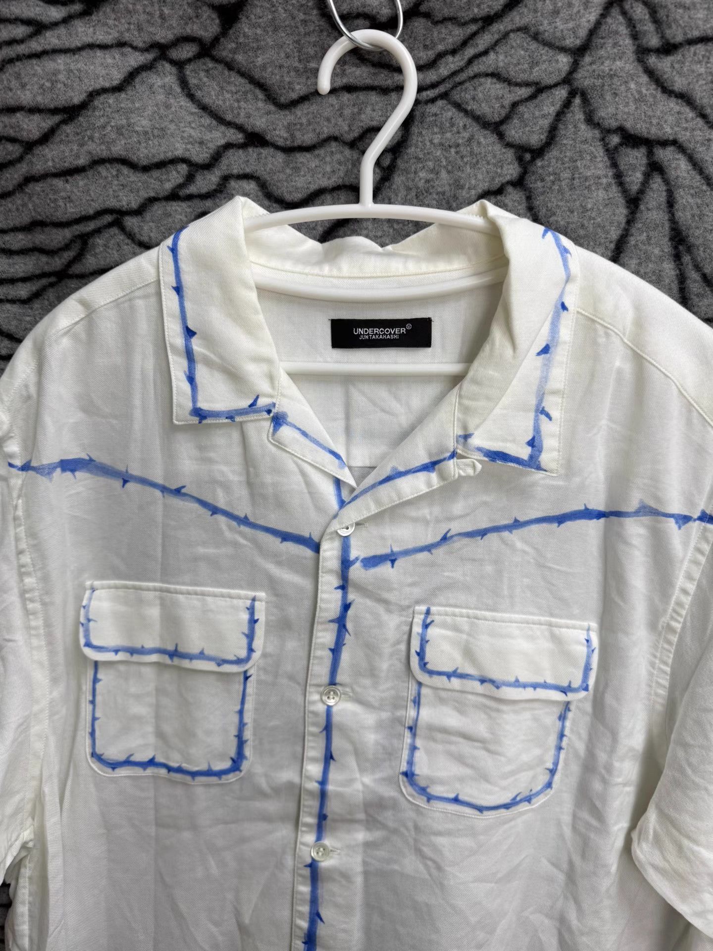 Undercover UNDERCOVER Ballpoint Painter Short Sleeve Shirt K20 Size US XL / EU 56 / 4 - 4 Thumbnail