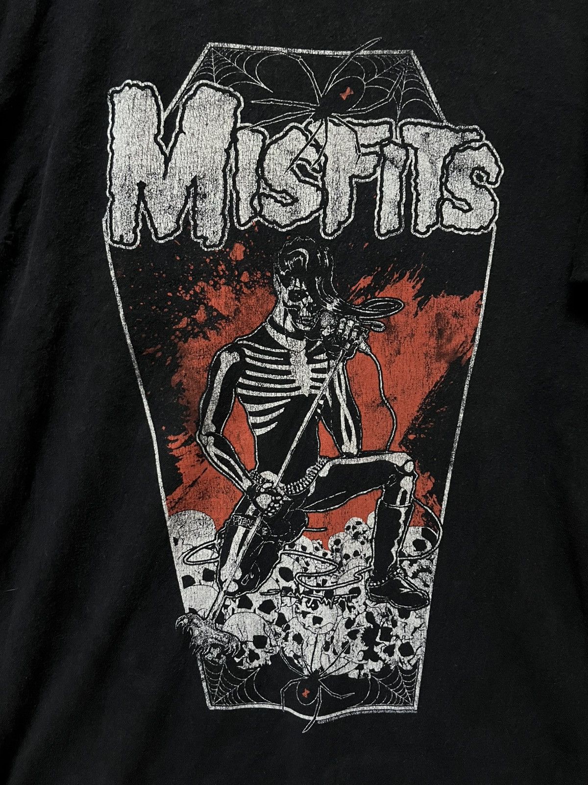 Band Tees Misfits T-Shirt Sz. L Size US L / EU 52-54 / 3 - 2 Thumbnail