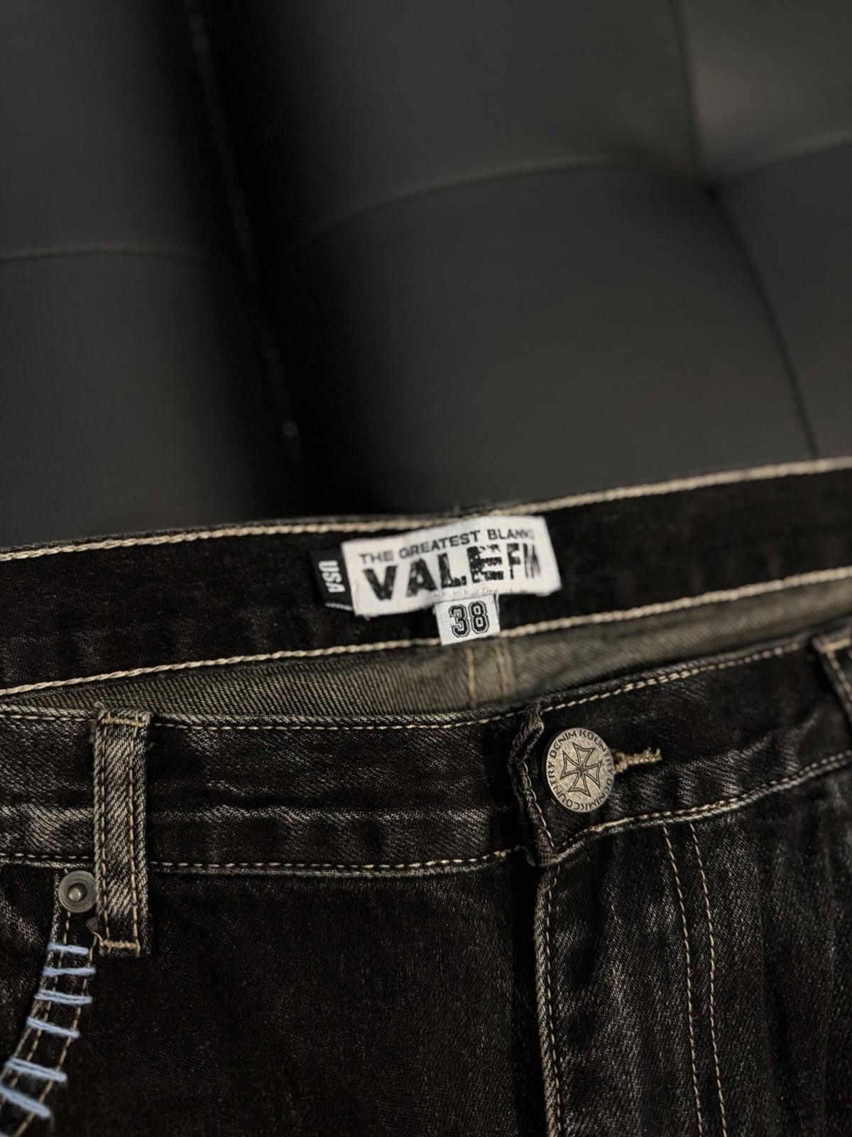 Vale Valley Baggy Denim Black Jeans Size 38 (NEW) Authentic Pants Size US 38 / EU 54 - 10 Thumbnail