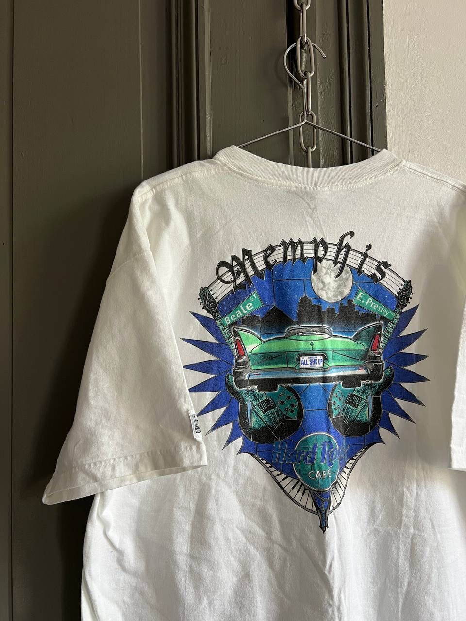 Hard Rock Cafe × Vintage Vintage Hard Rock Cafe Memphis Vintage Made in USA Size US XL / EU 56 / 4 - 8 Thumbnail