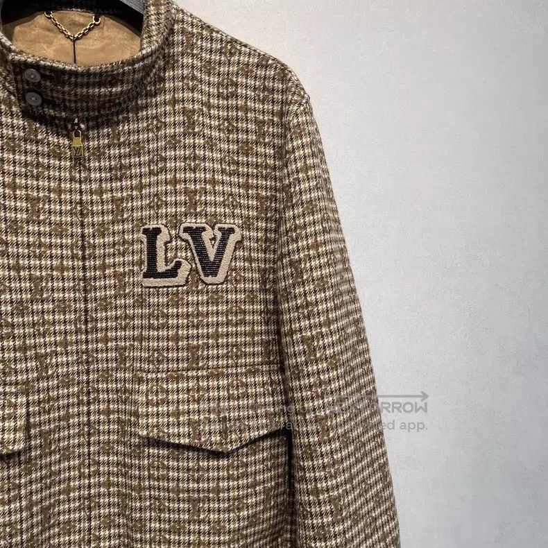 Louis Vuitton Louis Vuitton SS25 Beaded Houndstooth Jacket Size US L / EU 52-54 / 3 - 3 Thumbnail