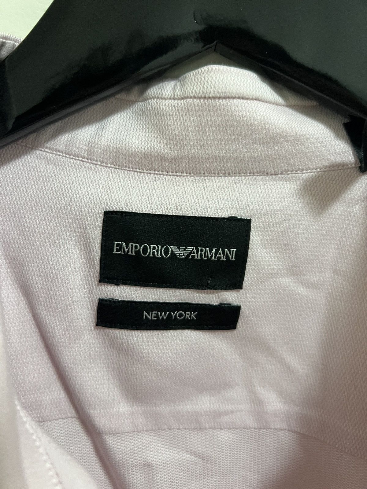 Emporio Armani Emporio Armani Dress Shirt Size US L / EU 52-54 / 3 - 2 Thumbnail