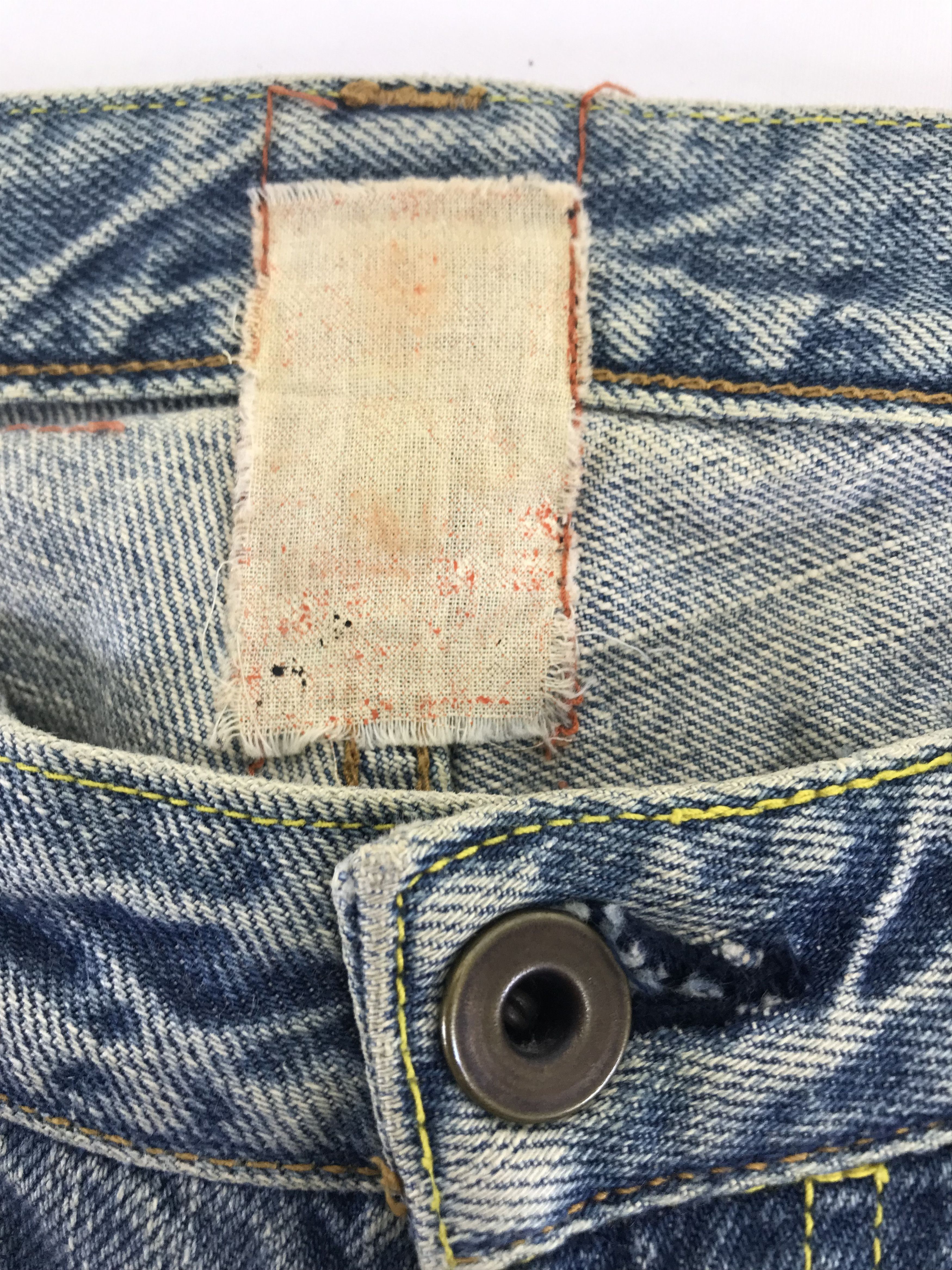 Hiroshi Kato Vintage Kato By Hiroshi Kato Selvedge Jeans Red Line Denim Size US 29 - 11 Thumbnail