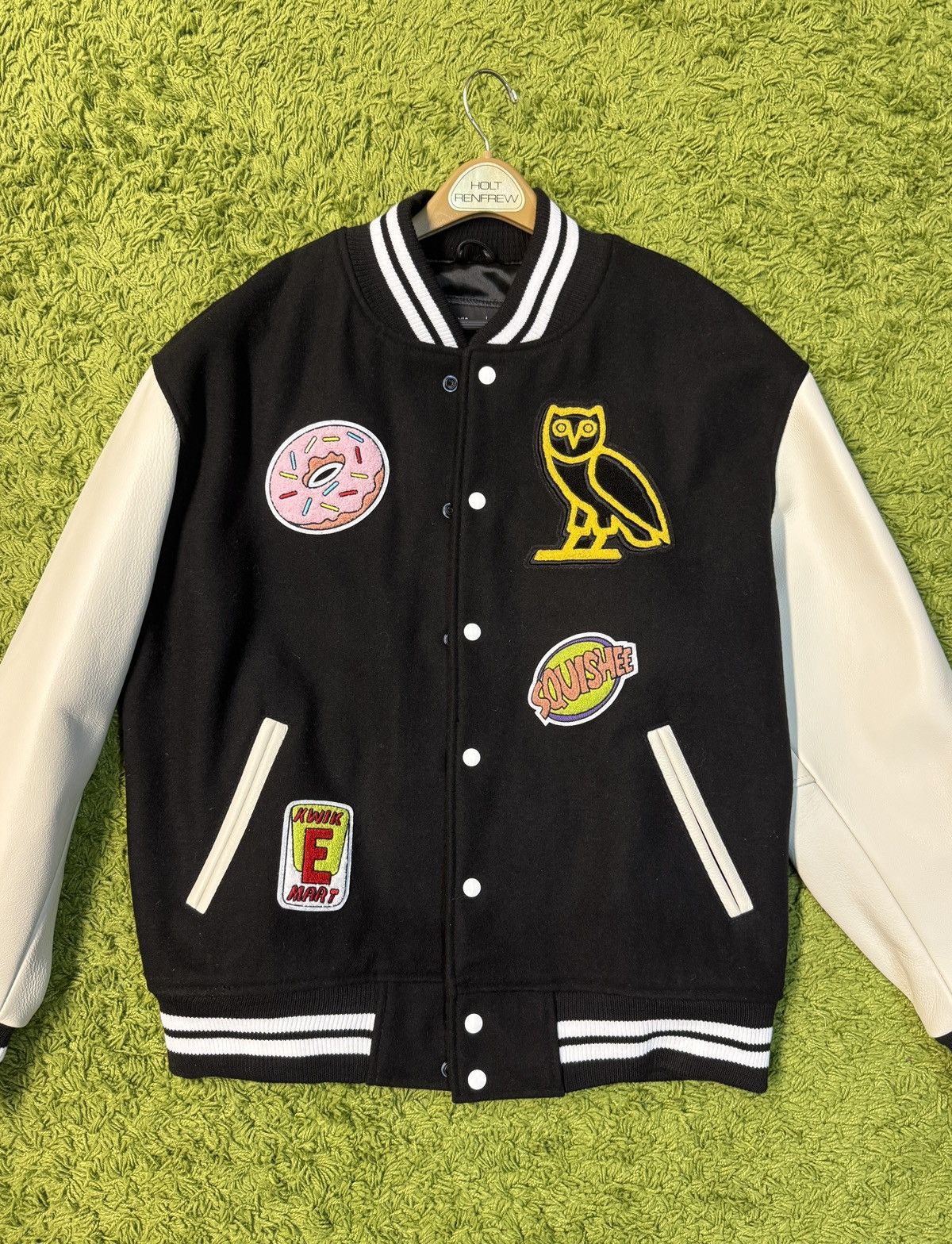 Disney × October's Very Own OVO x The Simpsons Varsity Jackets X-Large Size US XL / EU 56 / 4 - 4 Thumbnail