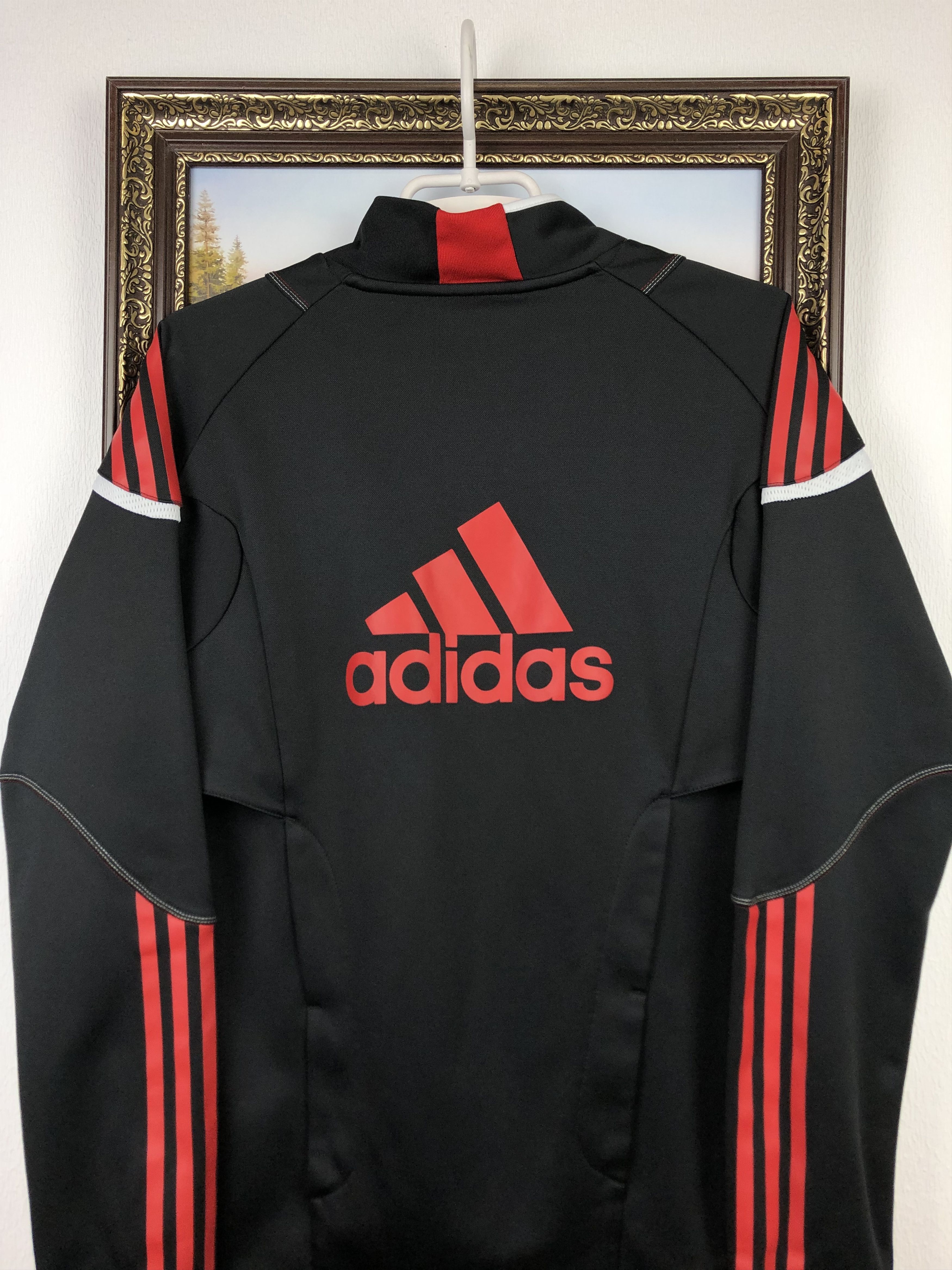 Adidas Vintage Liverpool Football Warm Up Sweatshirt Soccer Jacket Size US S / EU 44-46 / 1 - 13 Thumbnail