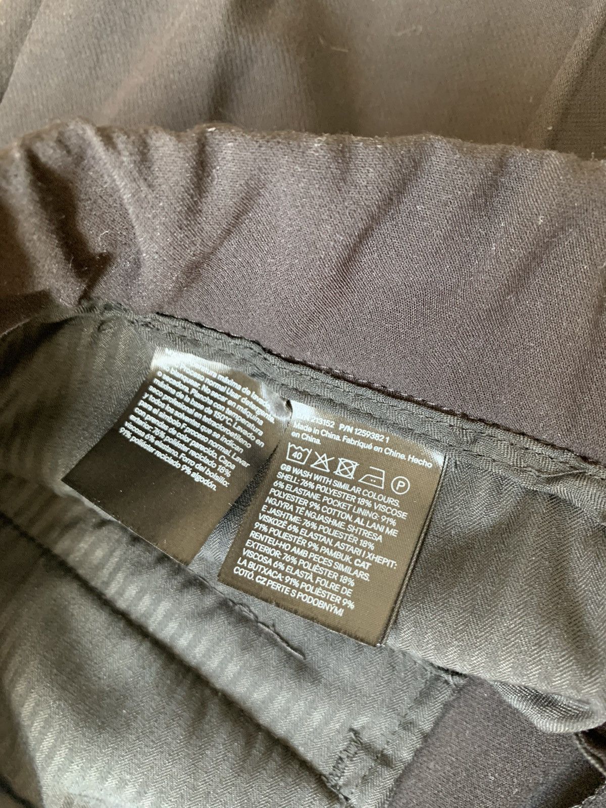 H&M × Hedi Slimane H&M baggy dress pants, L, NWOT Size US 32 / EU 48 - 4 Thumbnail