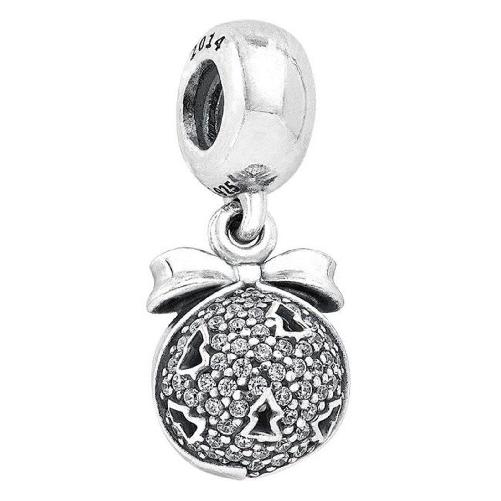 pandora PANDORA Sterling Silver 2014 Black Friday Christmas Charm Size ONE SIZE - 6 Thumbnail