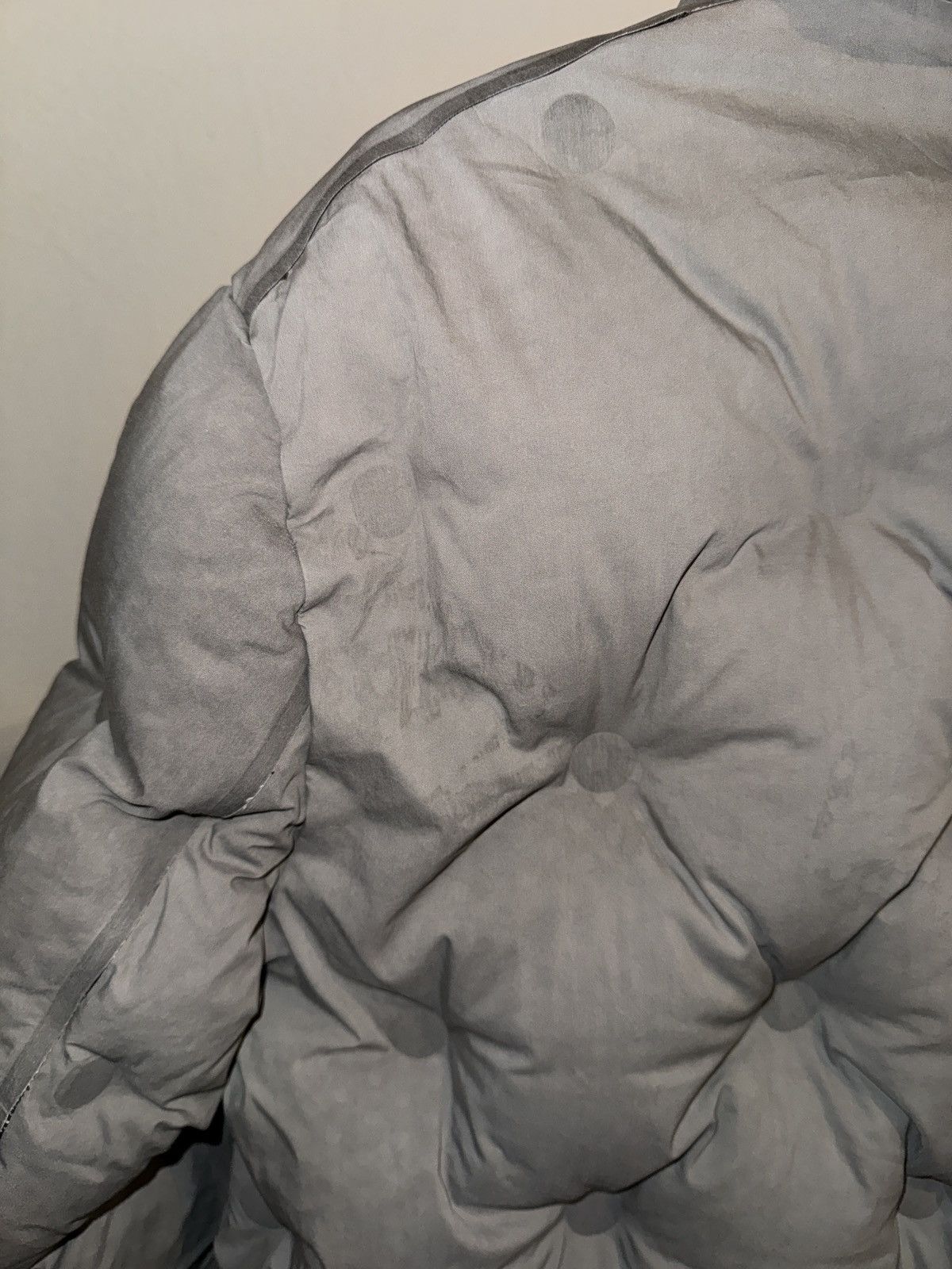Maison Margiela Maison Margiela Oversized Padded Puffer Coat - Grey 36 (S-M) Size S / US 4 / IT 40 - 7 Thumbnail