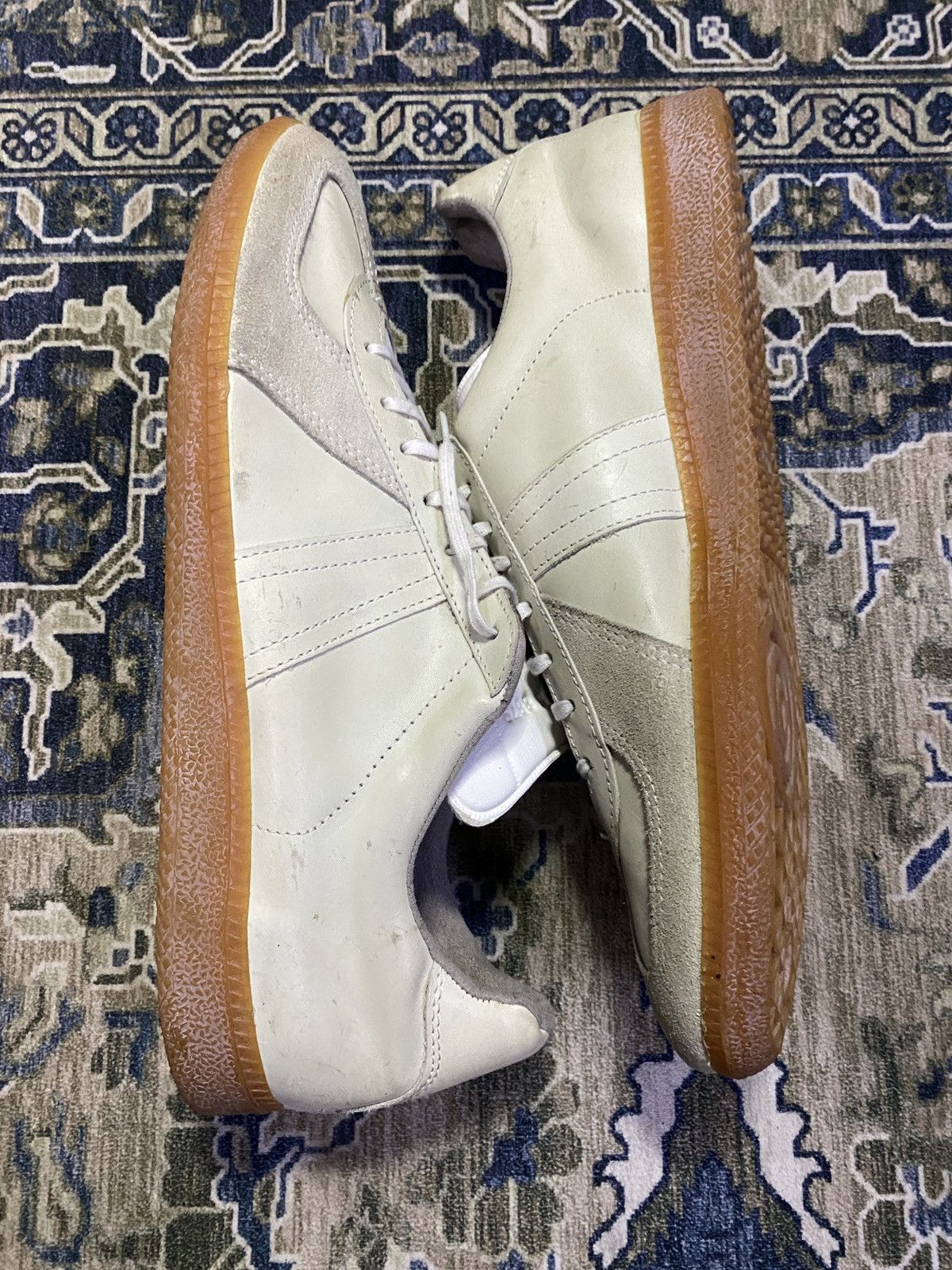 Vintage Vintage Army Trainer Shoes BW Sport 310 not maison margiela Size US 14 / EU 47 - 3 Thumbnail