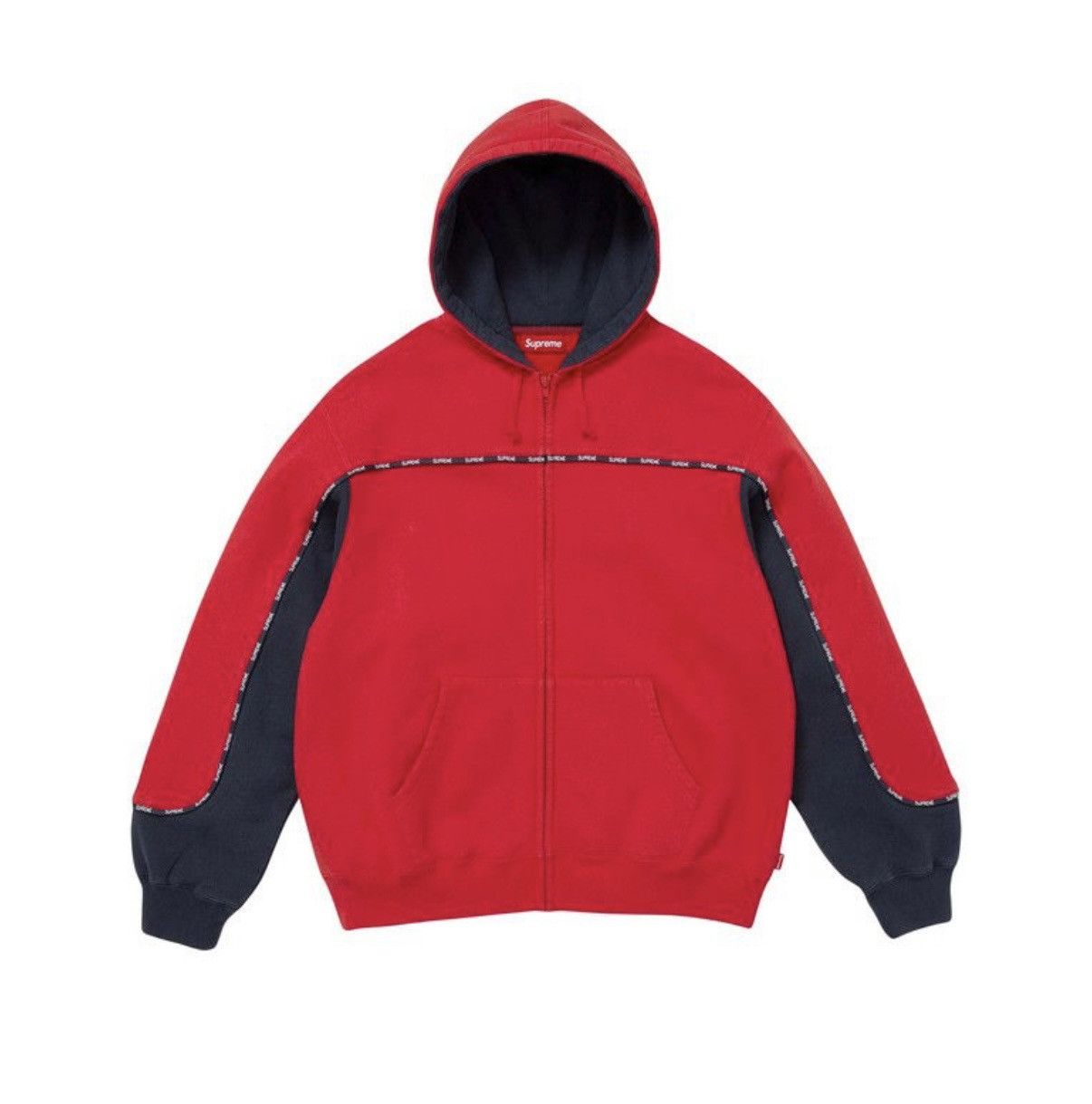 Supreme Supreme Piping Hoodie Size US S / EU 44-46 / 1 - 1 Thumbnail