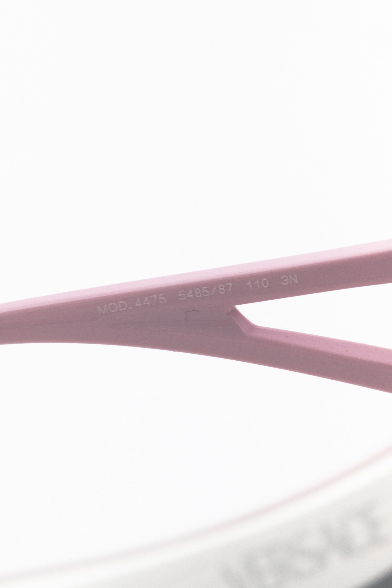 Versace Versace SS/24 VE4475 Pink Medusa-Logo Shield Sunglasses Size ONE SIZE - 8 Thumbnail