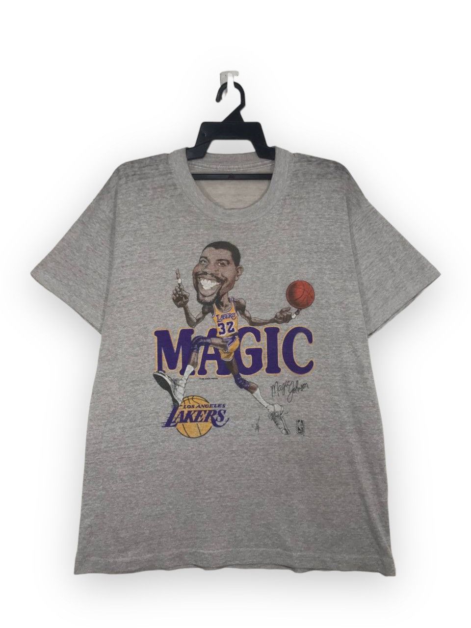 NBA × Vintage Vintage rare Magic Johnson Los Angeles Lakers Size US L / EU 52-54 / 3 - 1 Thumbnail
