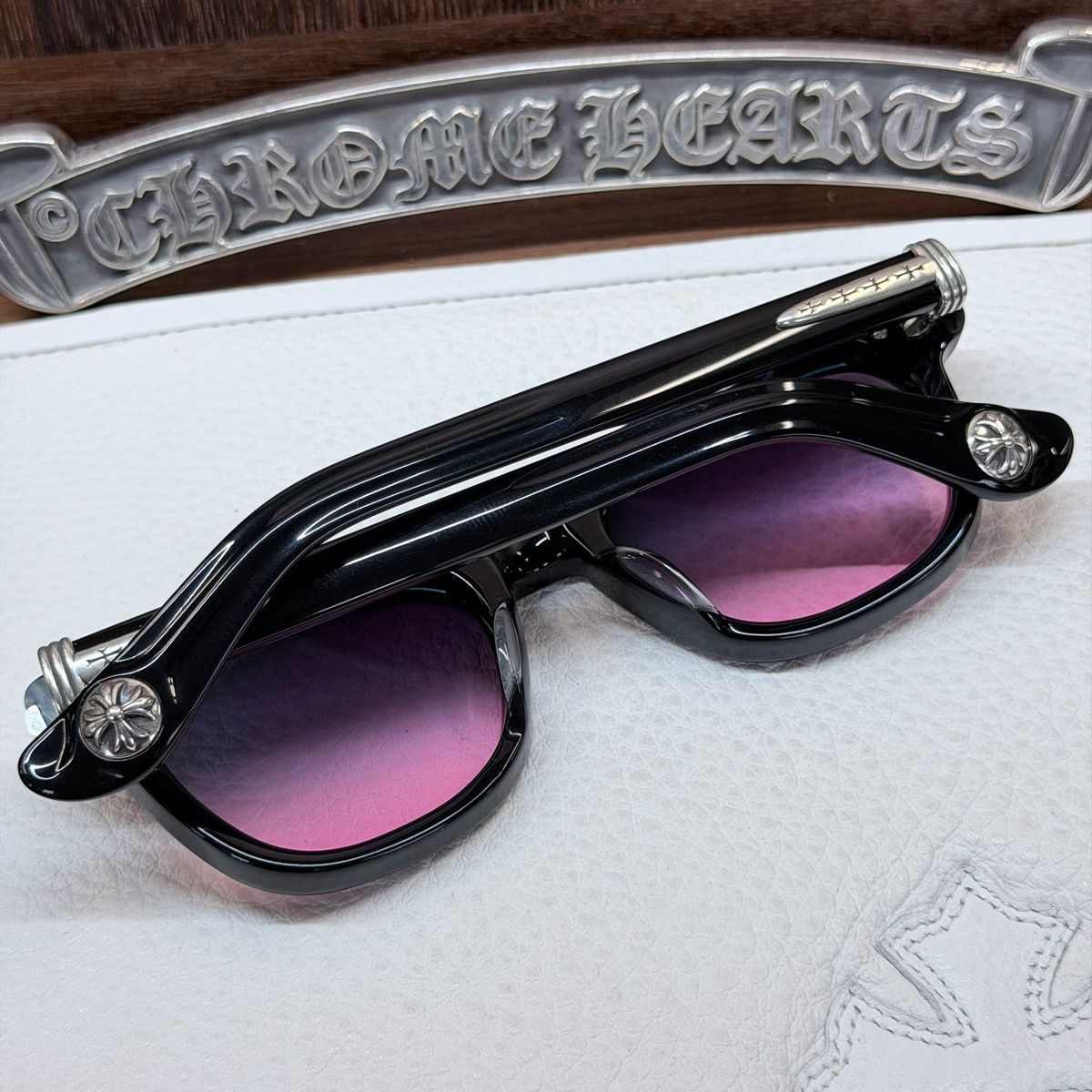 Chrome Hearts Chrome Hearts DRIPPIN 1/1 Sunglasses Size ONE SIZE - 2 Thumbnail
