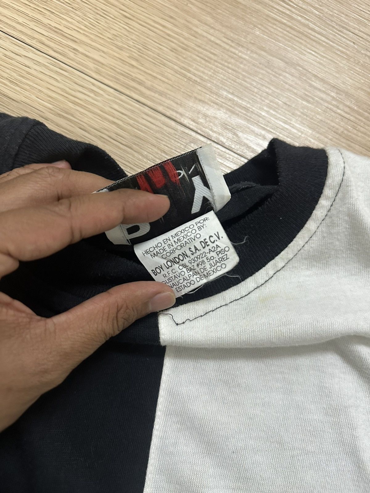 Beauty Beast × Boy London × Vintage Rare And Beautiful Vintage 90’s Boy London Split Tee Size US L / EU 52-54 / 3 - 6 Thumbnail