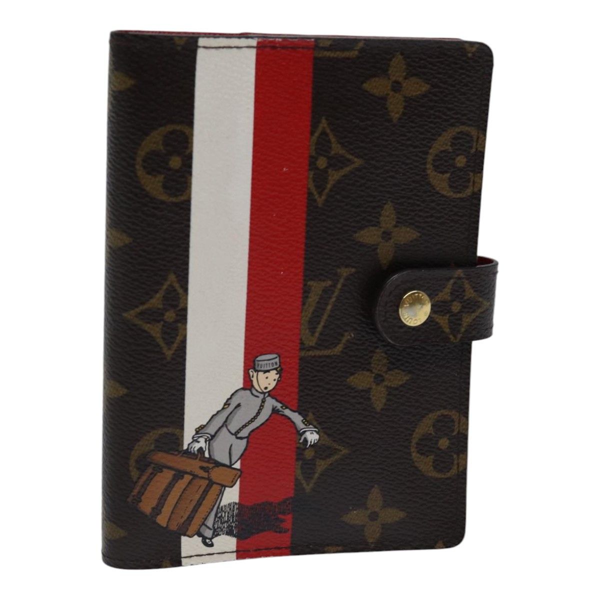 Louis Vuitton Agenda Pm Brown Canvas Wallet (Pre-Owned) Size ONE SIZE - 1 Thumbnail