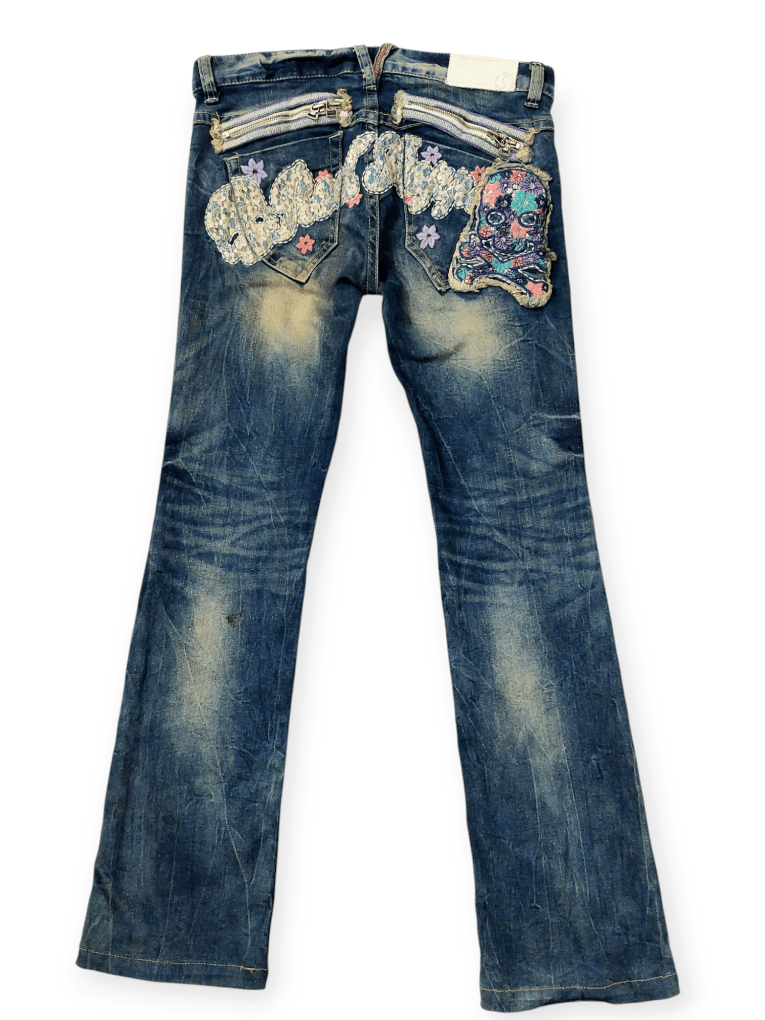 HYSTERIC GLAMOUR Crushed Wash Jeans Size XS(K-136048) | eBay