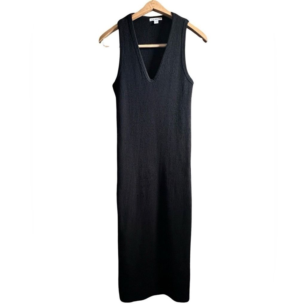 James Perse JAMES PERSE Sleeveless MIDI Tank Dress Black Women’s Size 1. Size XXS / US 00 / IT 34 - 14 Thumbnail