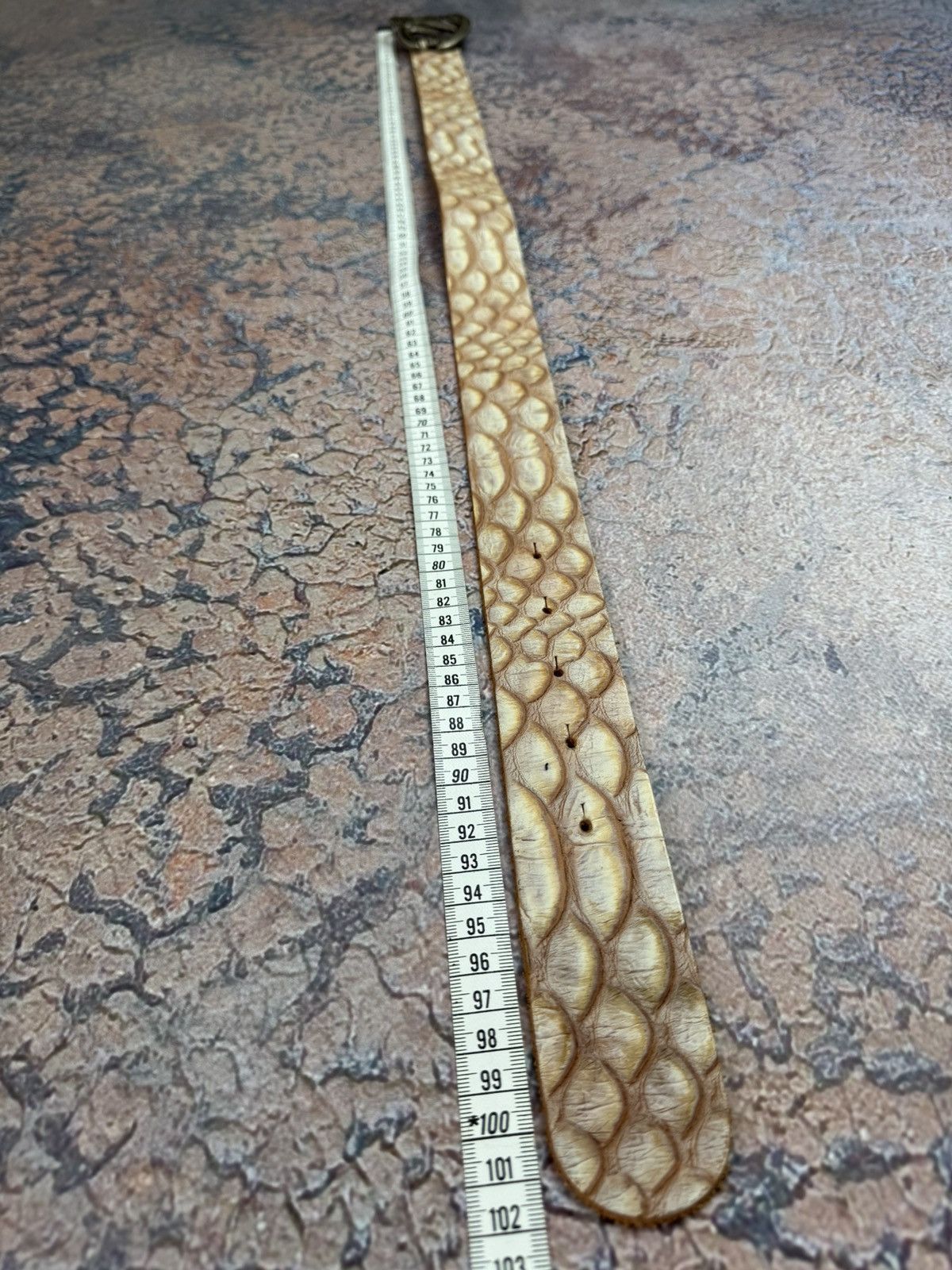 Japanese Brand Y2K Vintage Avant Garde Belts Streetwear Leather Alt Rare Size 30 - 2 Thumbnail