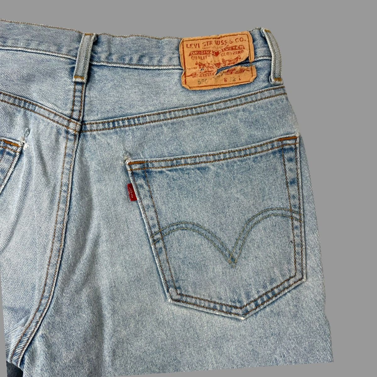 Levi's × Vintage Vintage 90s Levi’s denim shorts Size US 32 / EU 48 - 4 Thumbnail