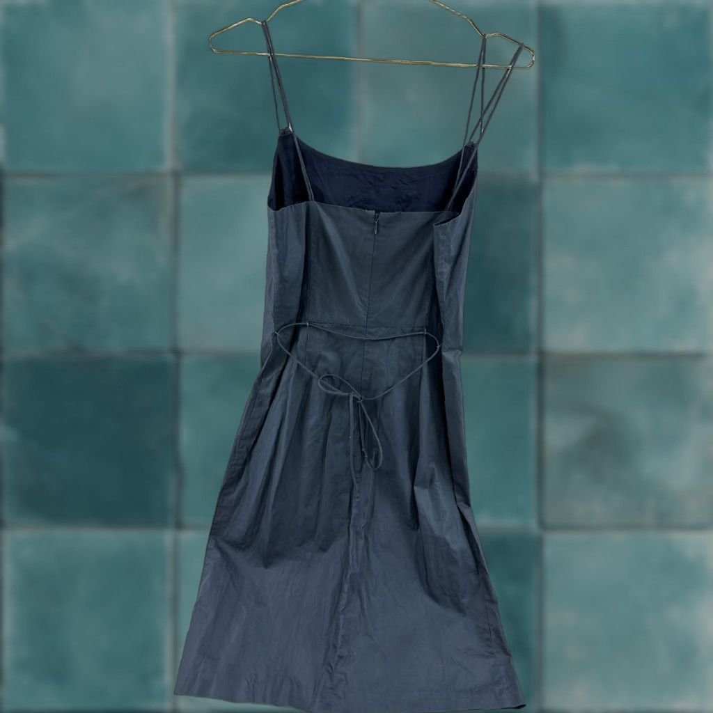 J.Crew J.Crew Dress Women’s M Blue Twill Sheath Dress Sleeveless Crew Neck Pockets Knit Knee Length Solid Colorful Modern Style Mens? No, Women. Size M / US 6-8 / IT 42-44 - 1 Thumbnail