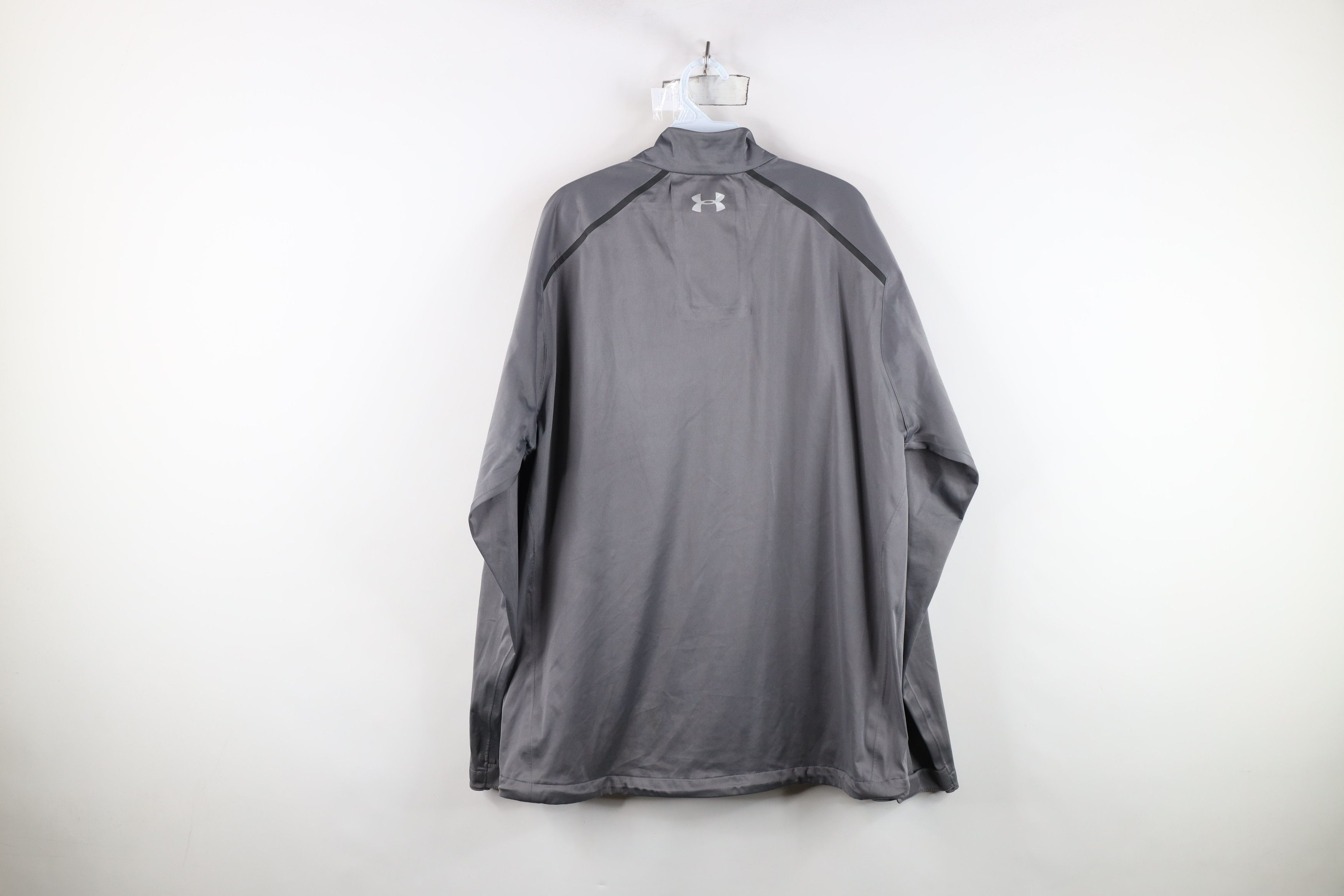 Under Armour Under Armour Storm Distressed Full Zip Rain Jacket Coat Gray Size US M / EU 48-50 / 2 - 13 Thumbnail