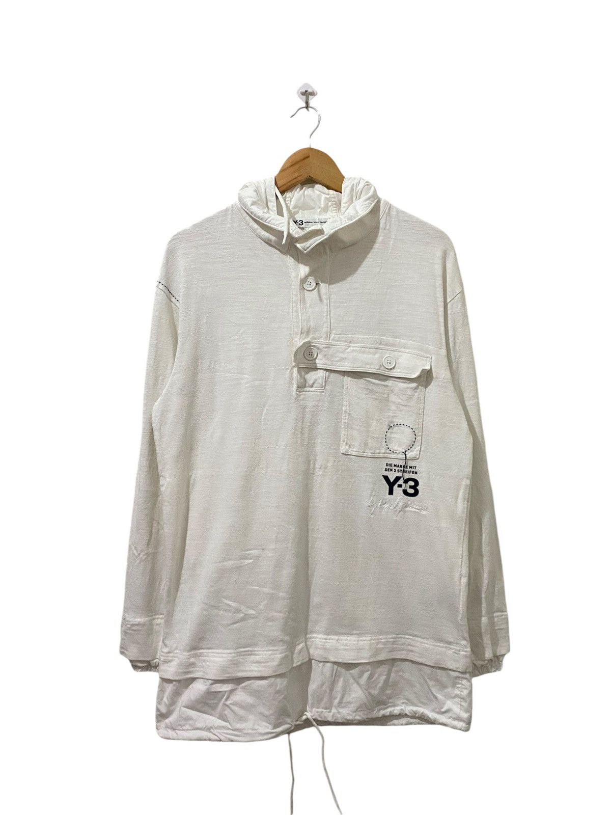 Adidas Adidas Y-3 Yohji Yamamoto Jacket Size US L / EU 52-54 / 3 - 1 Thumbnail