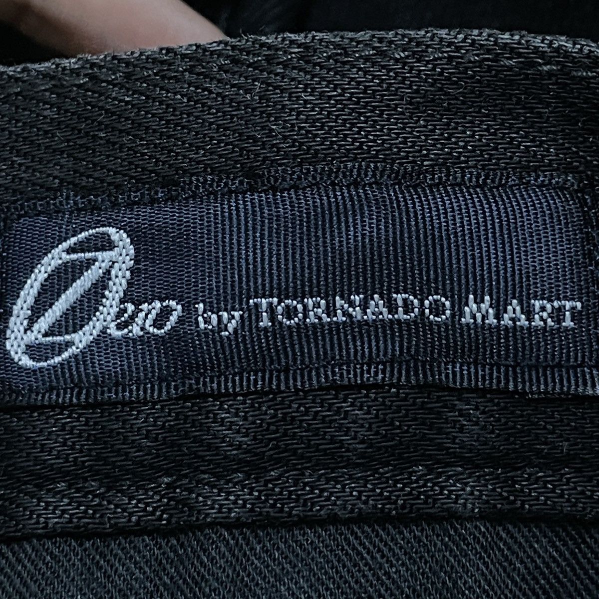 14th Addiction Rare Design Vintage Tornado Mart Flared Waxed Jeans 2000s Size US 28 / EU 44 - 11 Thumbnail