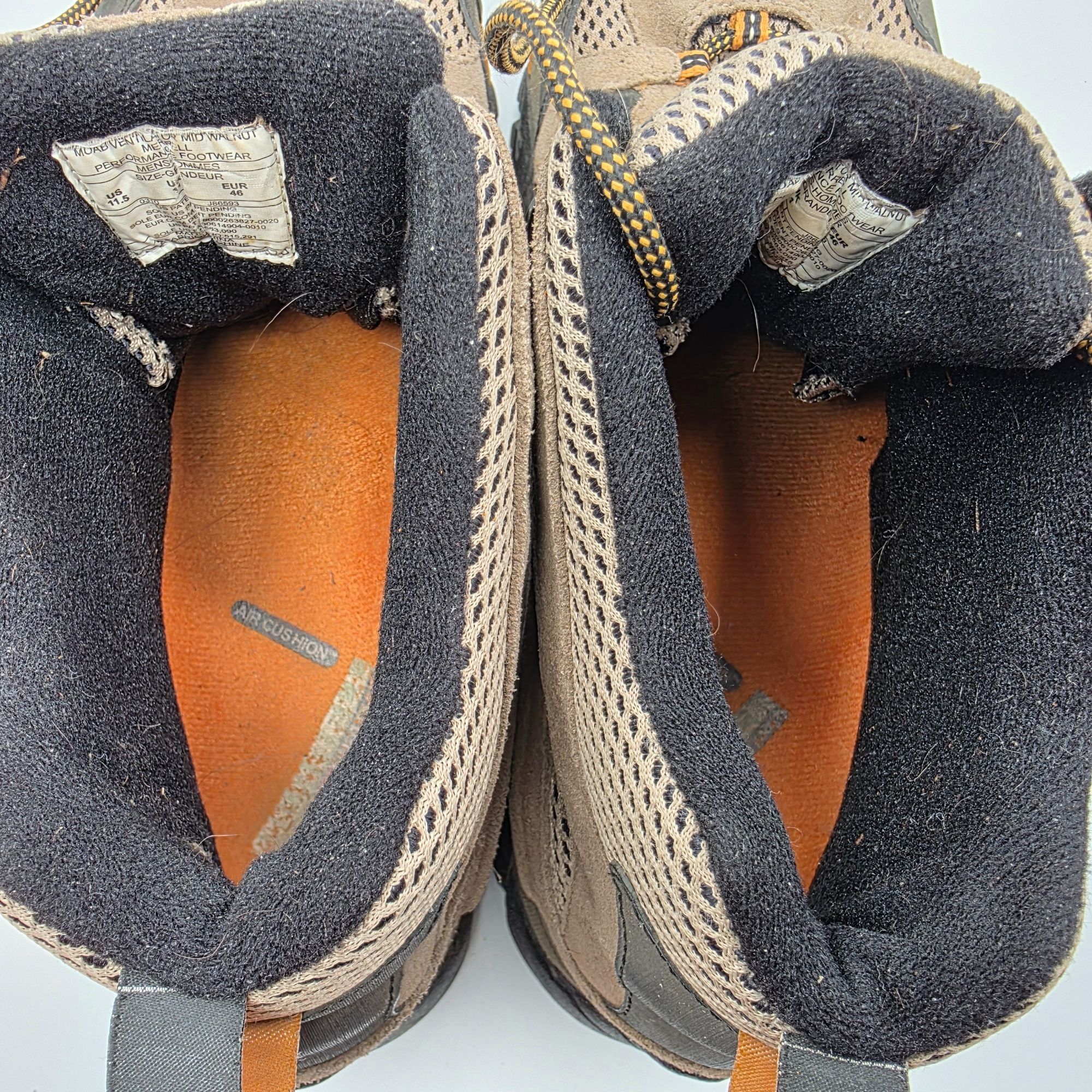 Merrell Merrell Moab Ventilator Mid Mens Size 11.5 Walnut Brown Hiki Size US 11.5 / EU 44-45 - 5 Thumbnail