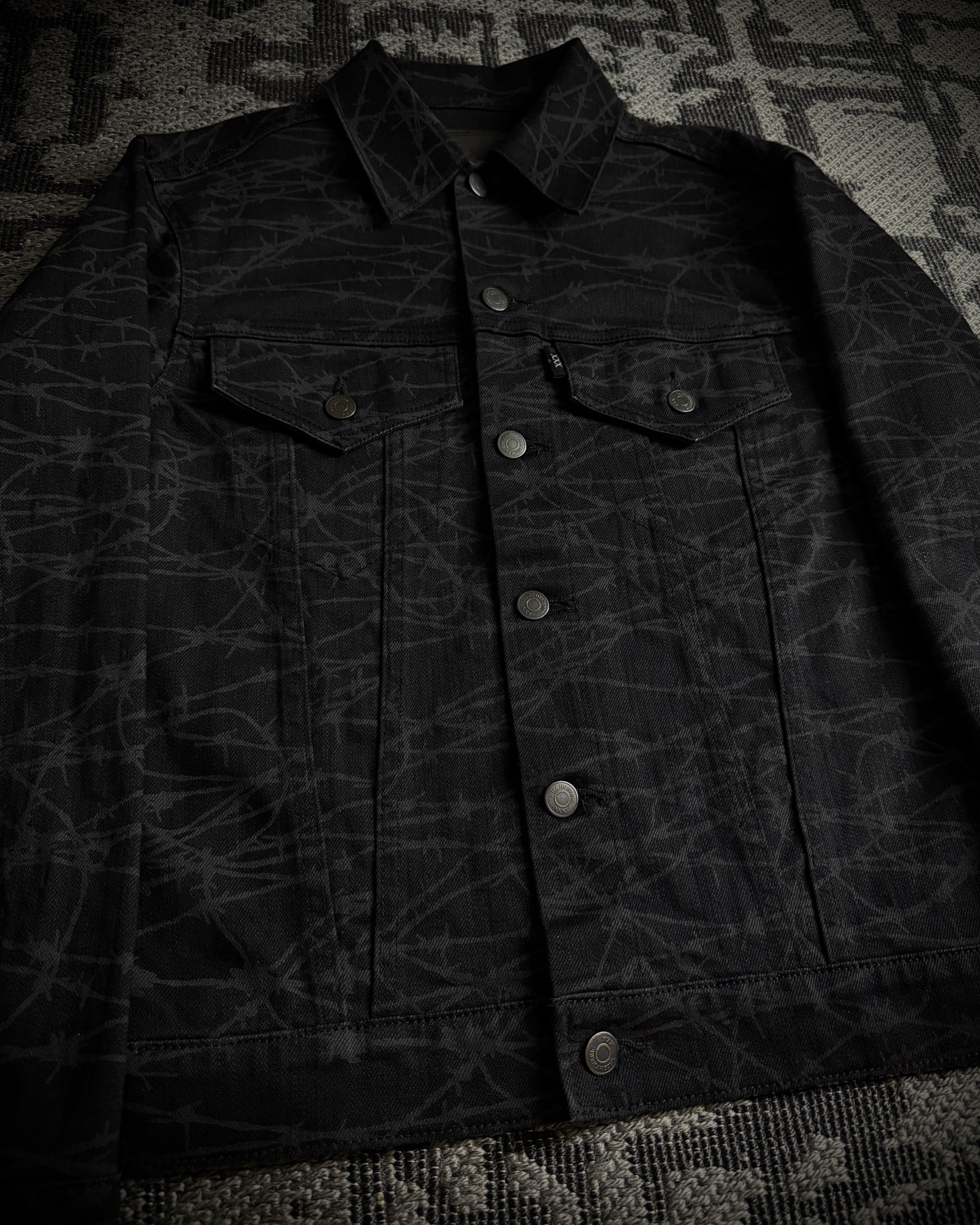 Hysteric Glamour Hysteric Glamour Barbed Wire Trucker Jacket Size US M / EU 48-50 / 2 - 4 Thumbnail