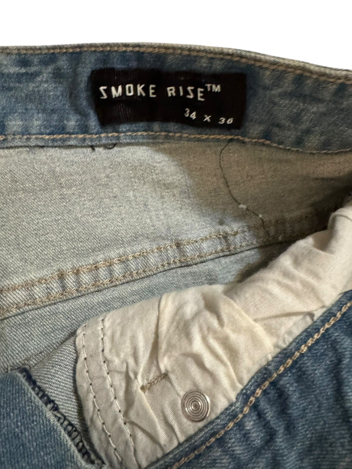 Smoke Rise Men Flare Jeans Size US 34 / EU 50 - 3 Thumbnail