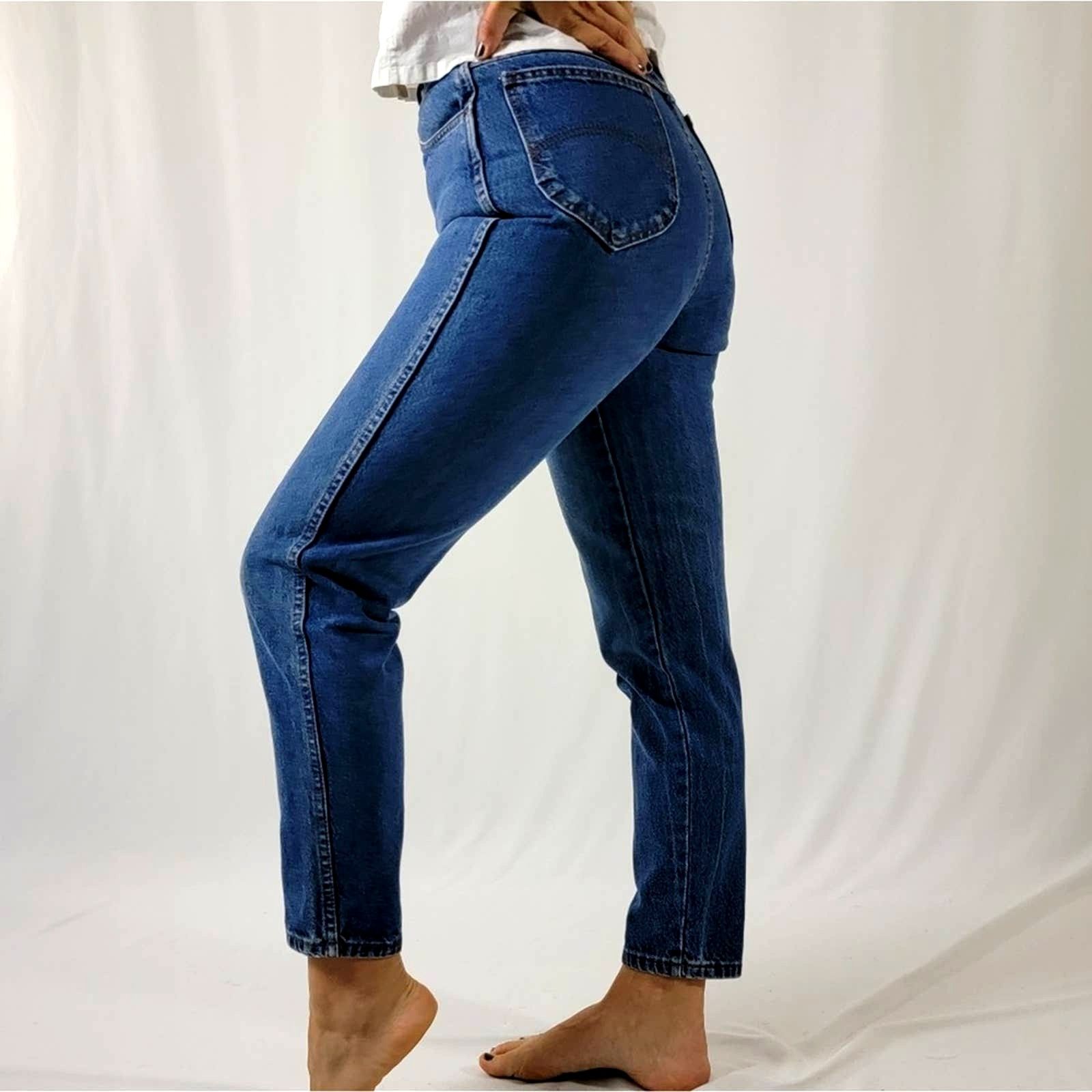 Vintage Vintage USA High Rise Mom Jeans By Chic Size 32" / US 10 / IT 46 - 6 Thumbnail