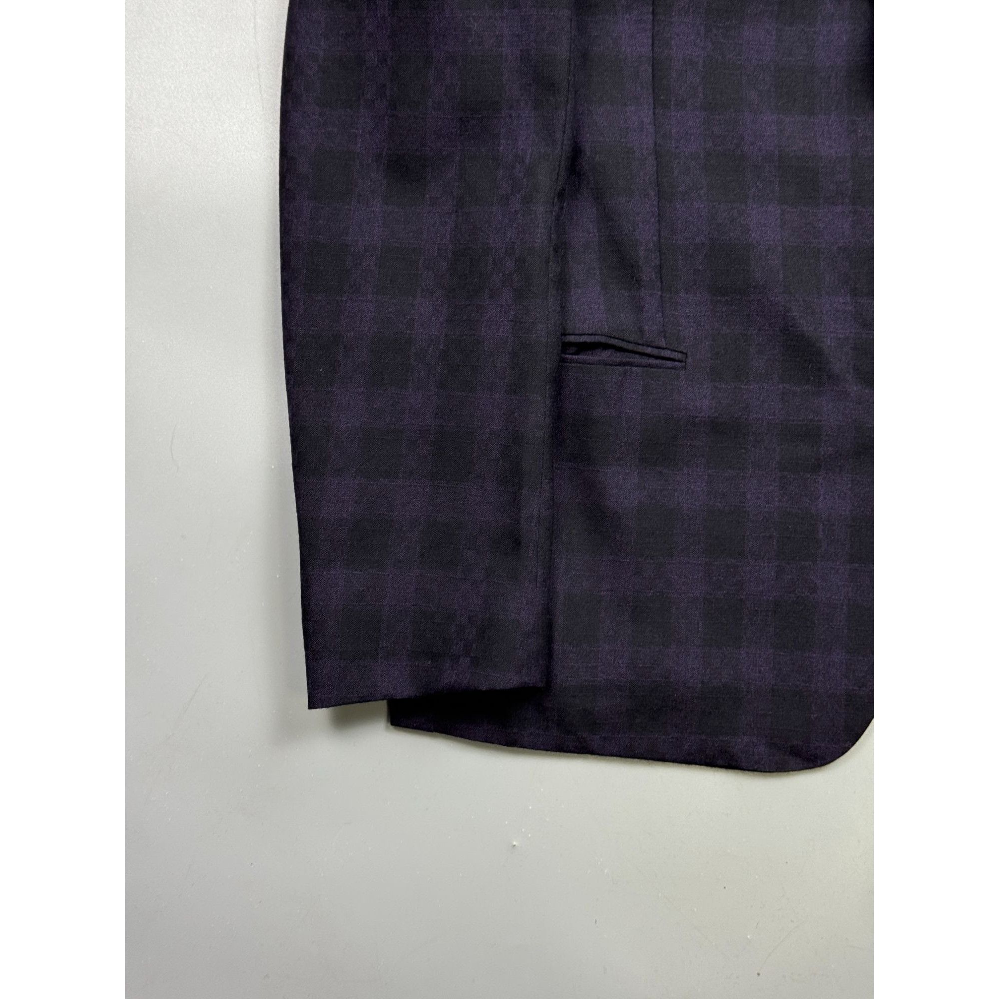 Paul Smith Paul & Smith Checkered Two Button Wool Blazer (Y1261) Size 42R - 2 Thumbnail